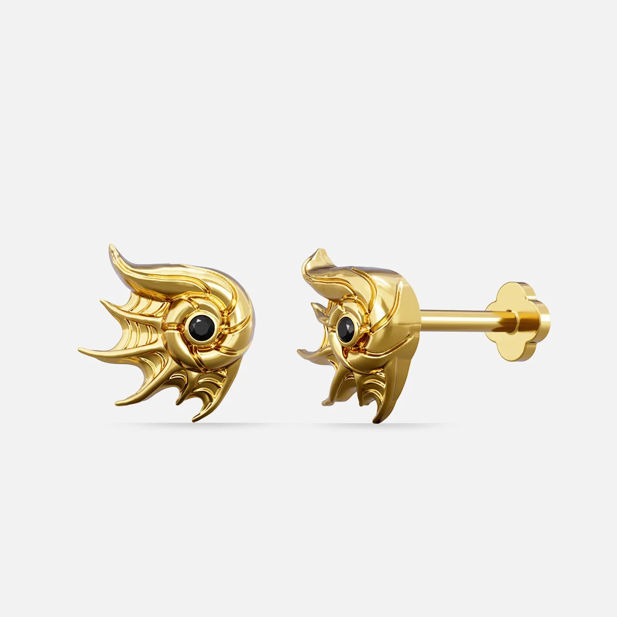 ABYSS CONCH FLATBACK STUD - Image 3