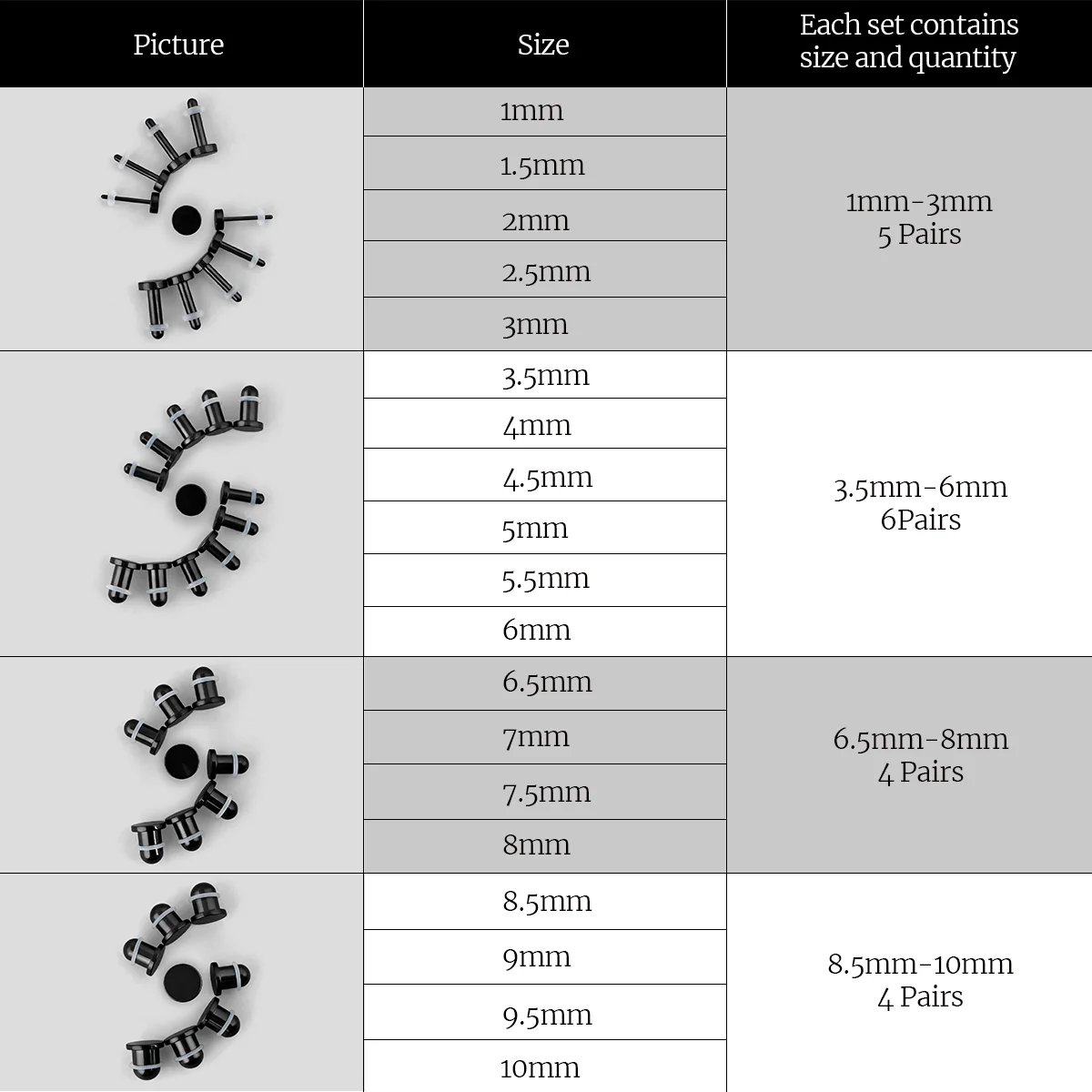 AURORA STEEL EAR STRETCHING KIT - Image 5