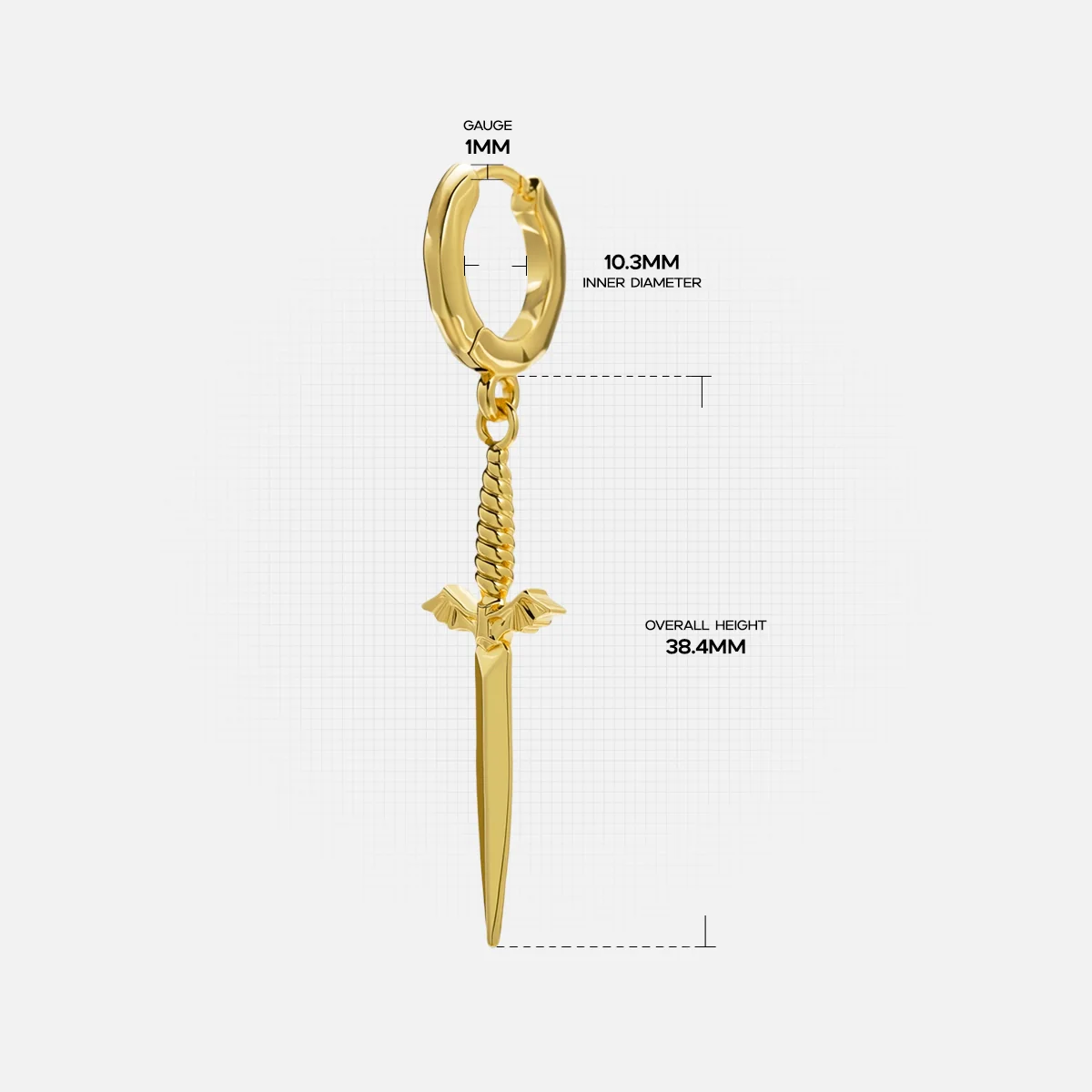 BLADE WING EARRINGS - Image 13