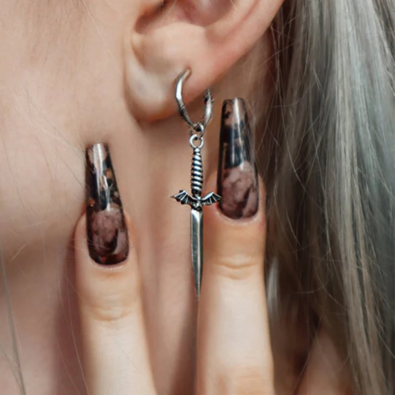 BLADE WING EARRINGS - Image 4