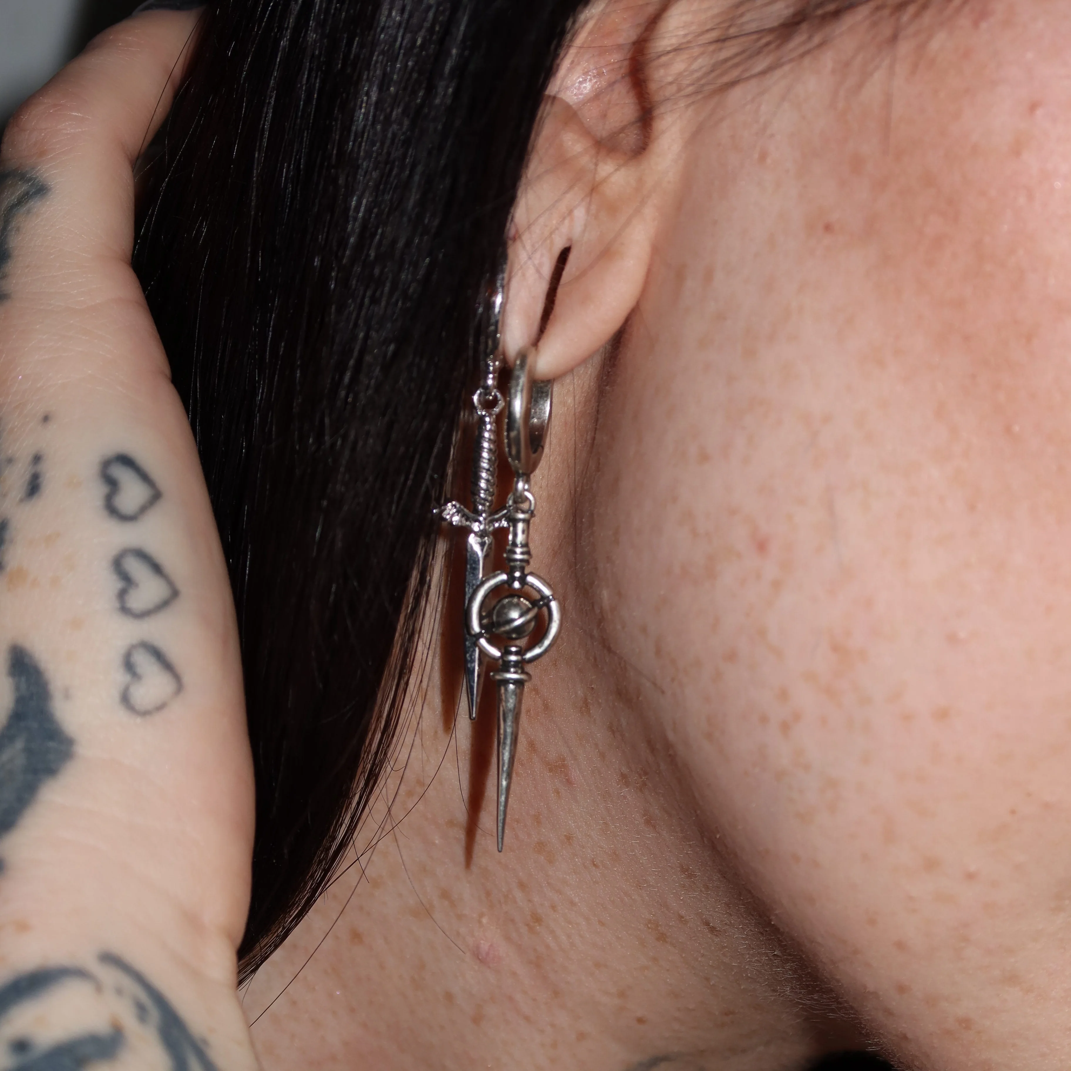 BLADE WING EARRINGS - Image 9