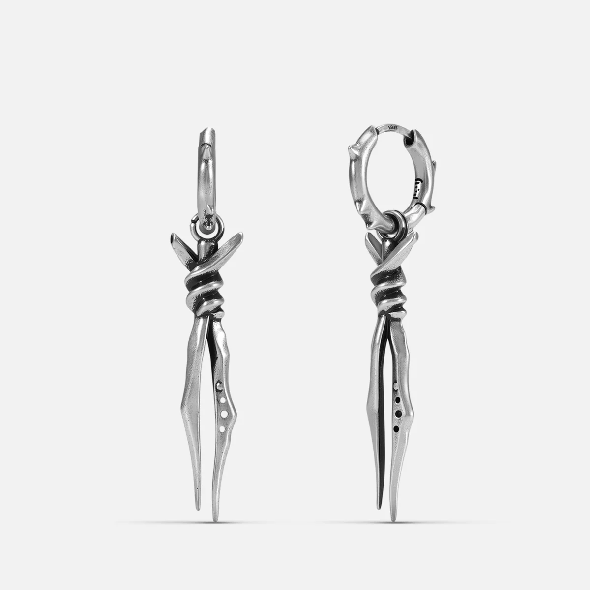 BOUND TWIN EARRINGS - Image 2