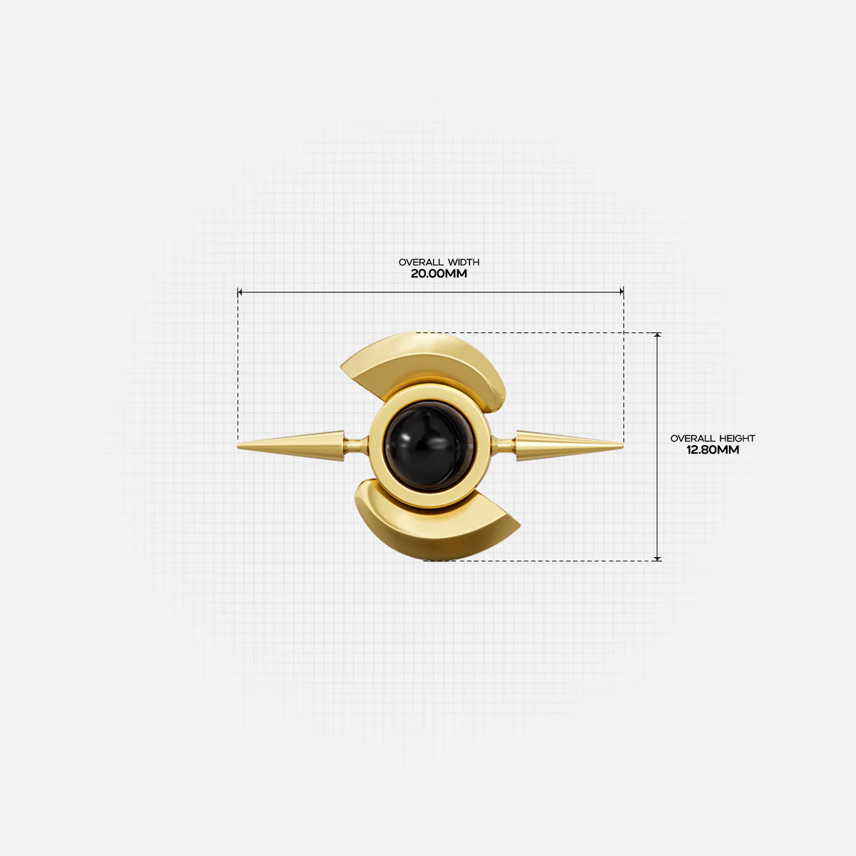 CELESTIAL ORB EAR STUDS - Image 10
