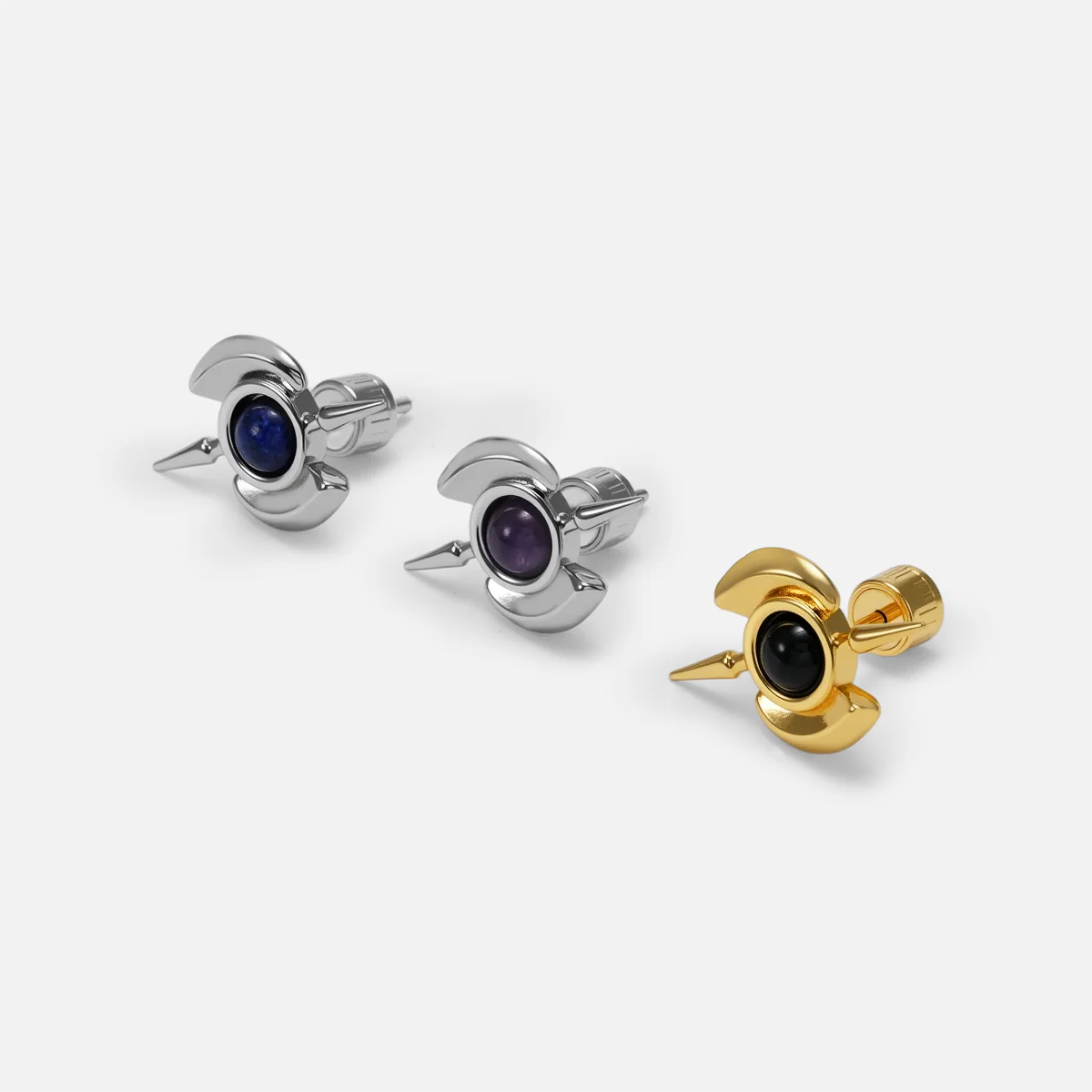 CELESTIAL ORB EAR STUDS - Image 5