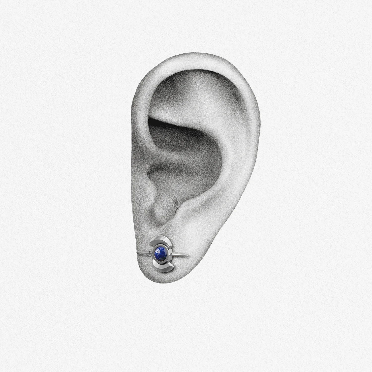 CELESTIAL ORB EAR STUDS - Image 7