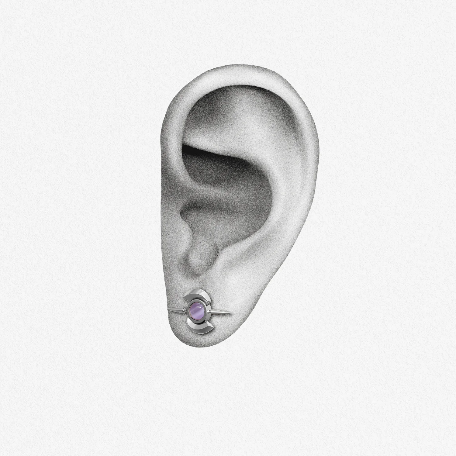 CELESTIAL ORB EAR STUDS - Image 8