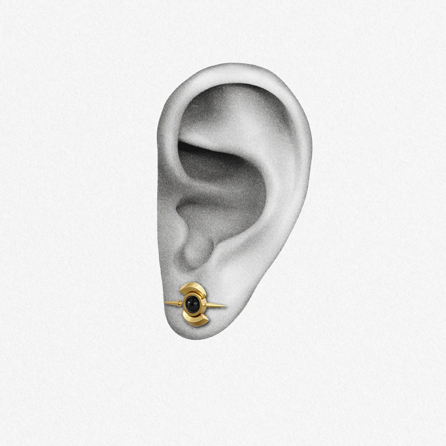 CELESTIAL ORB EAR STUDS - Image 9