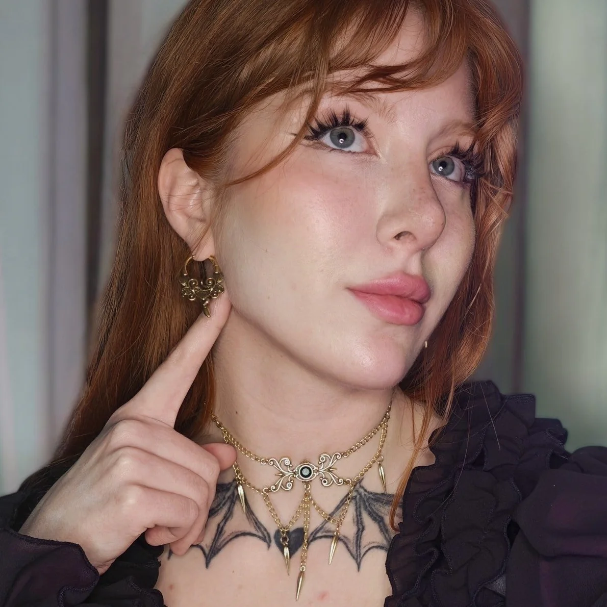 CELESTIAL SERPENT EARRINGS - Image 4