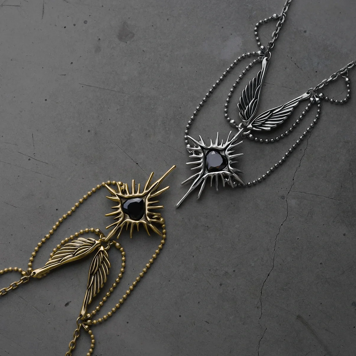 CELESTIAL STARBURST WINGS NECKLACE - Image 15
