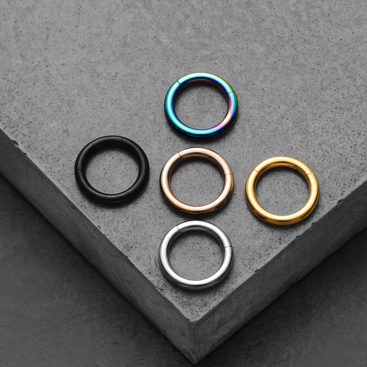 CHROMATIC LOOP RING STACKS (5PCS) - Image 17