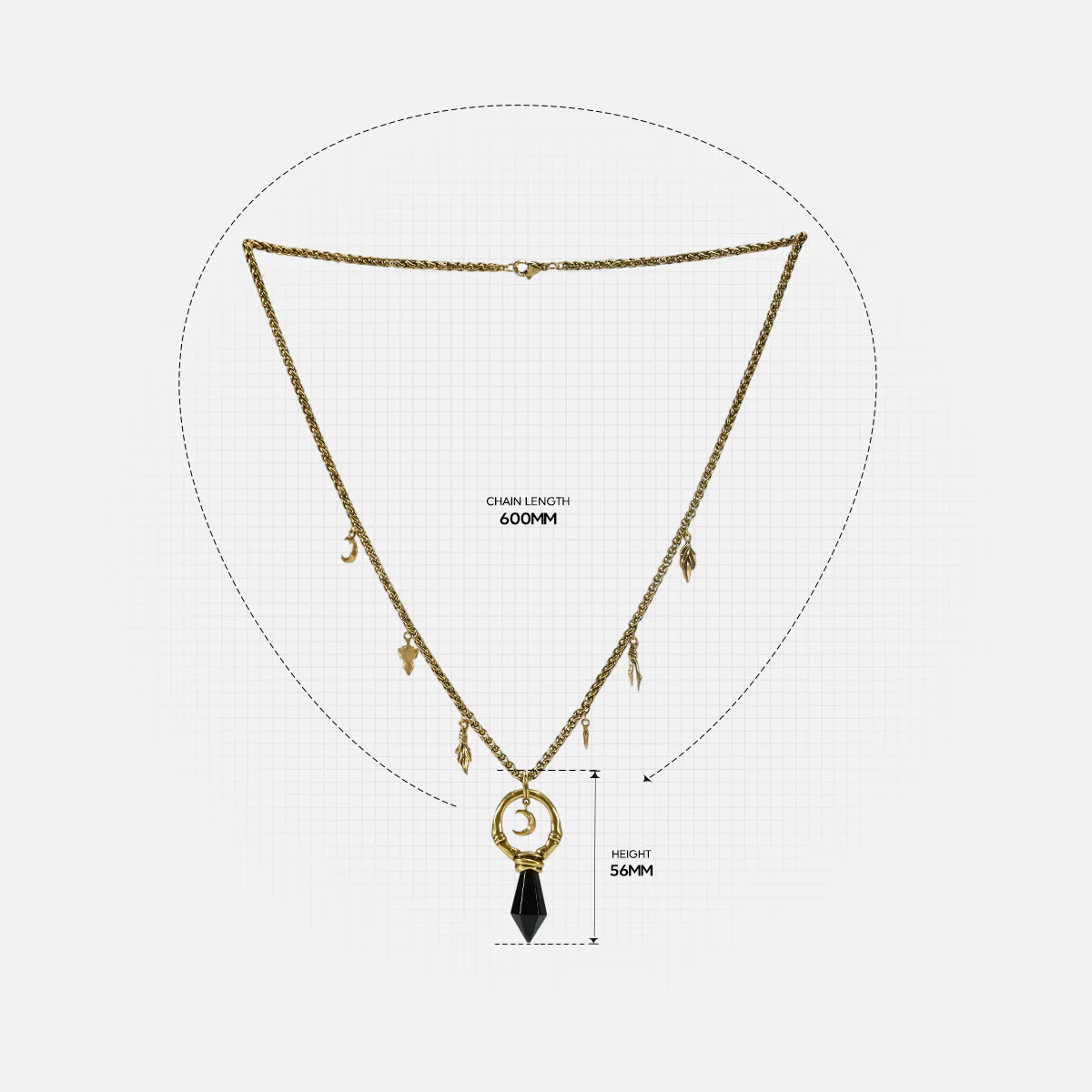 CRESCENT WARD NECKLACE - Image 17