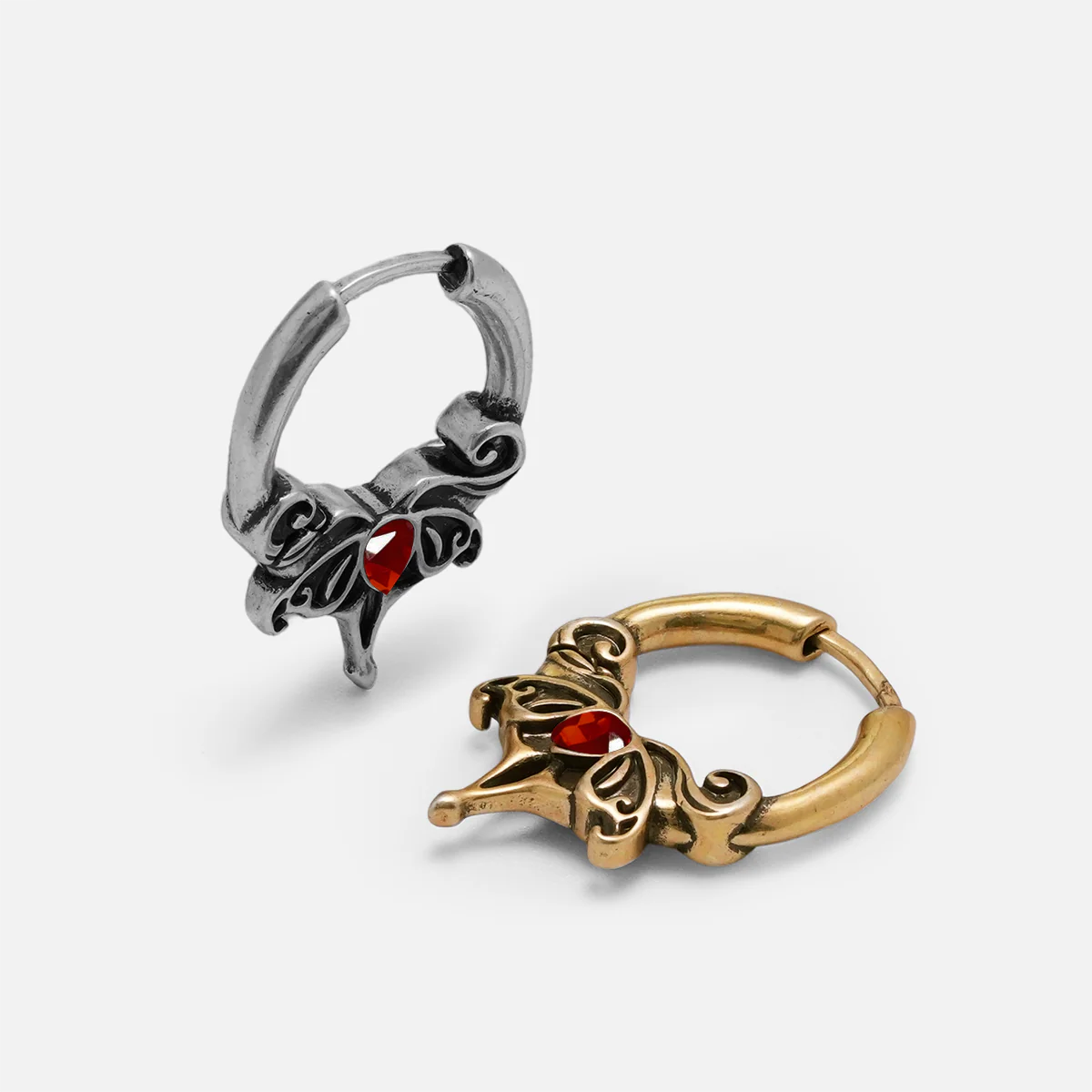 CRIMSON WING EARRINGS - Image 5