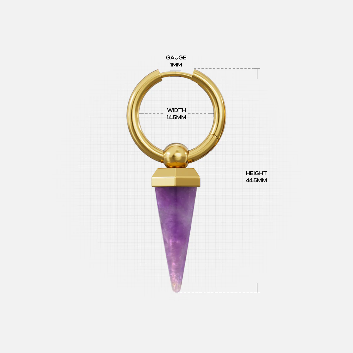 CRYSTAL PRISMATIC EARRINGS - Image 26