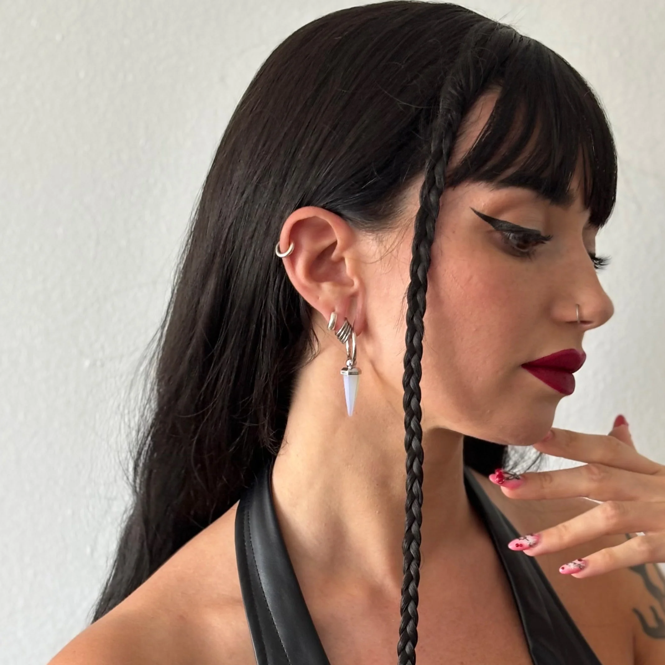 CRYSTAL PRISMATIC EARRINGS - Image 29