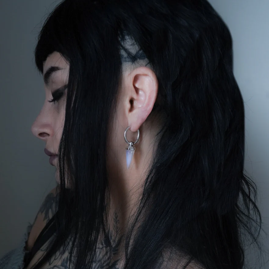 CRYSTAL PRISMATIC EARRINGS - Image 32