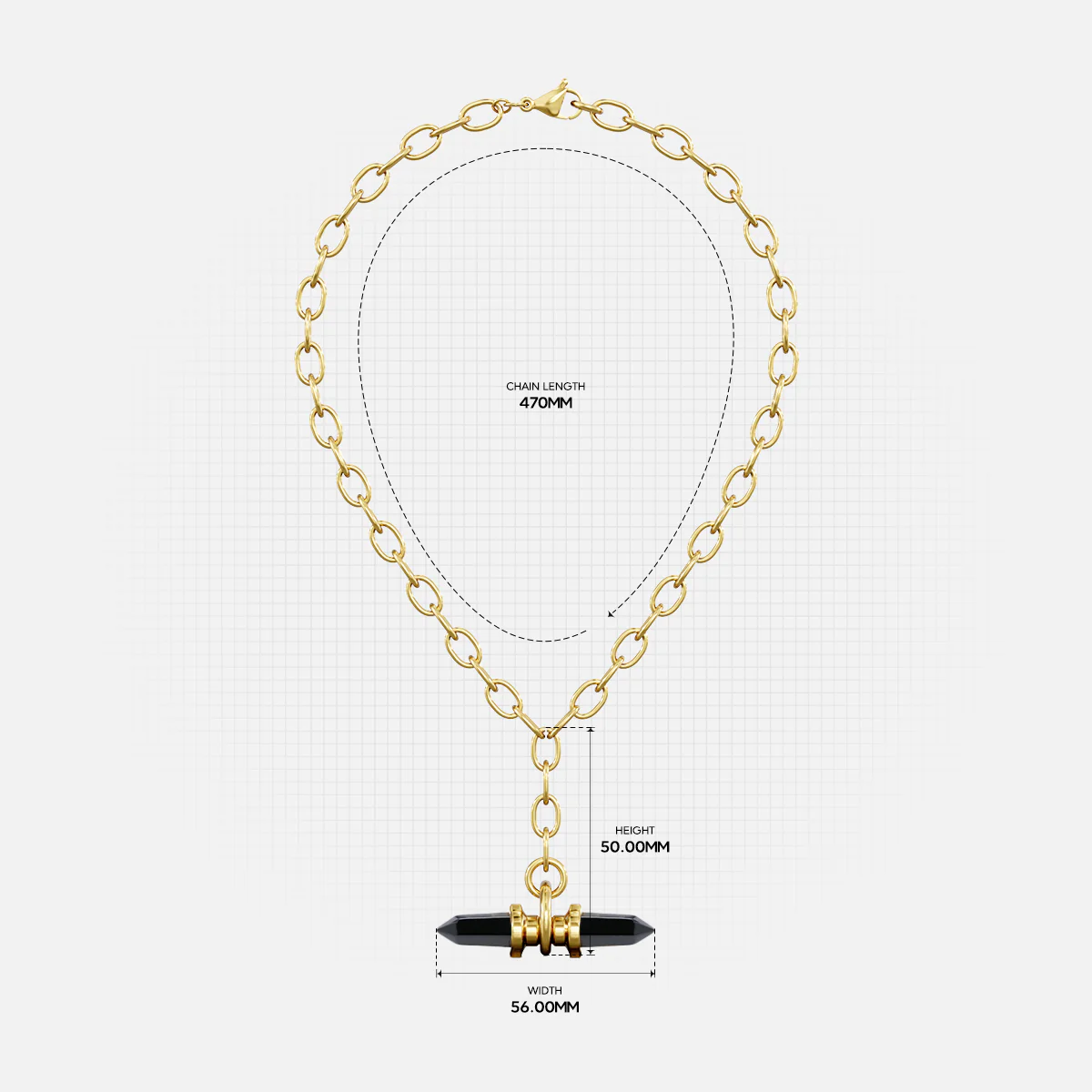 DUAL PRISM NECKLACE - Image 18