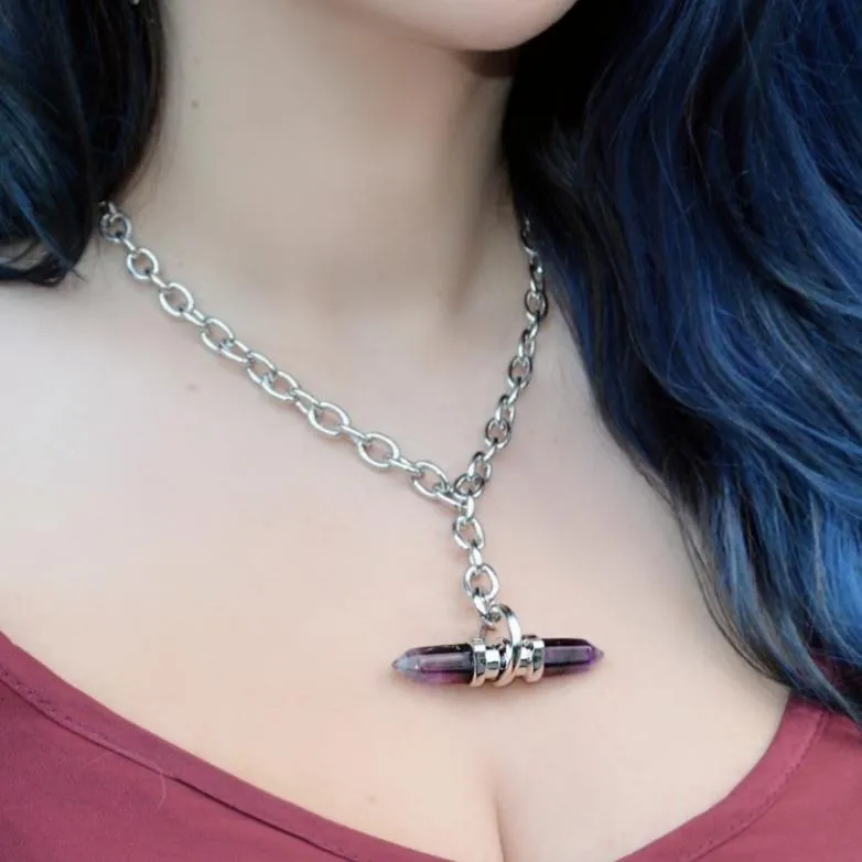 DUAL PRISM NECKLACE - Image 4