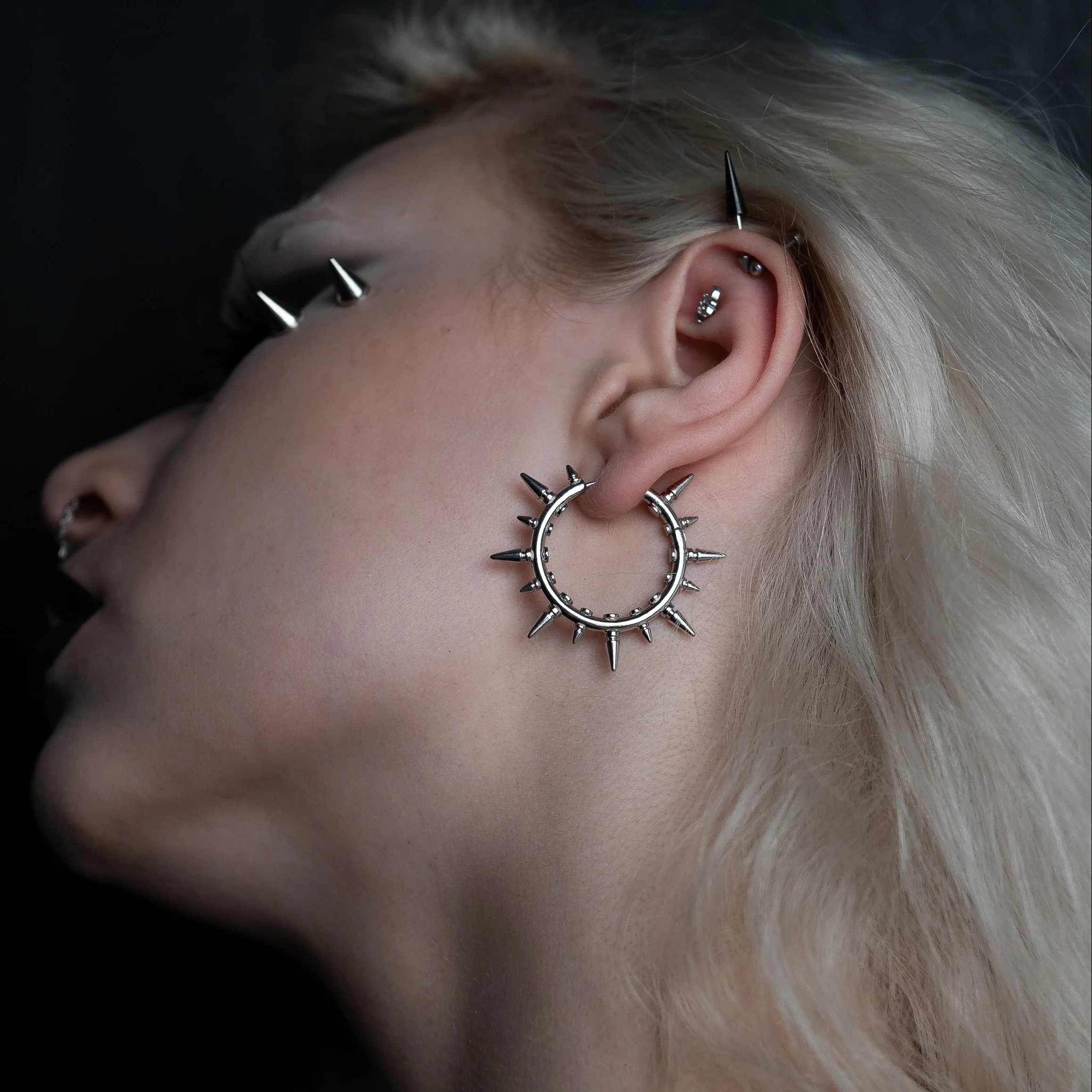EDGE OF DANGER EARRINGS - Image 3