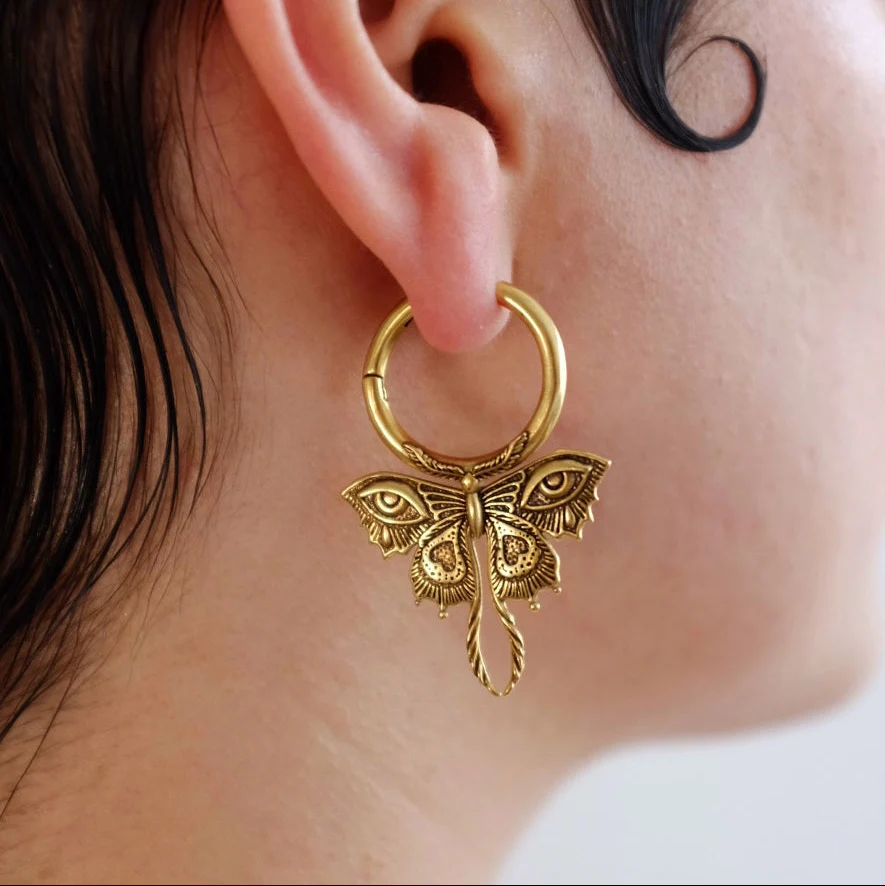 ENCHANTED MOTH EARRINGS - Image 14