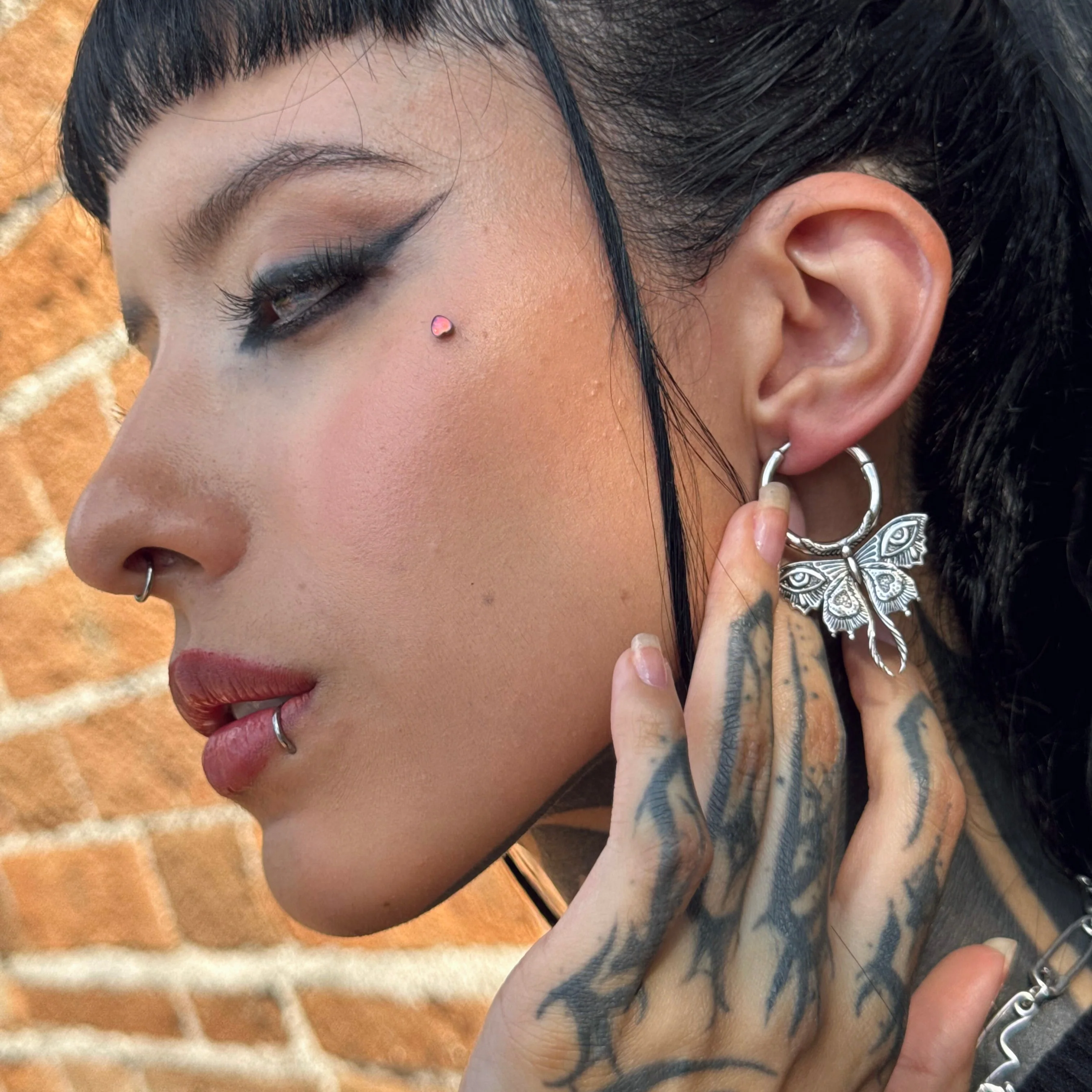 ENCHANTED MOTH EARRINGS - Image 7