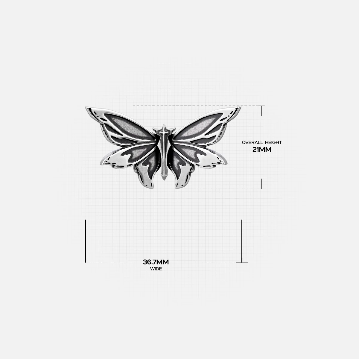 ETERNAL MOTH EAR STUDS - Image 15