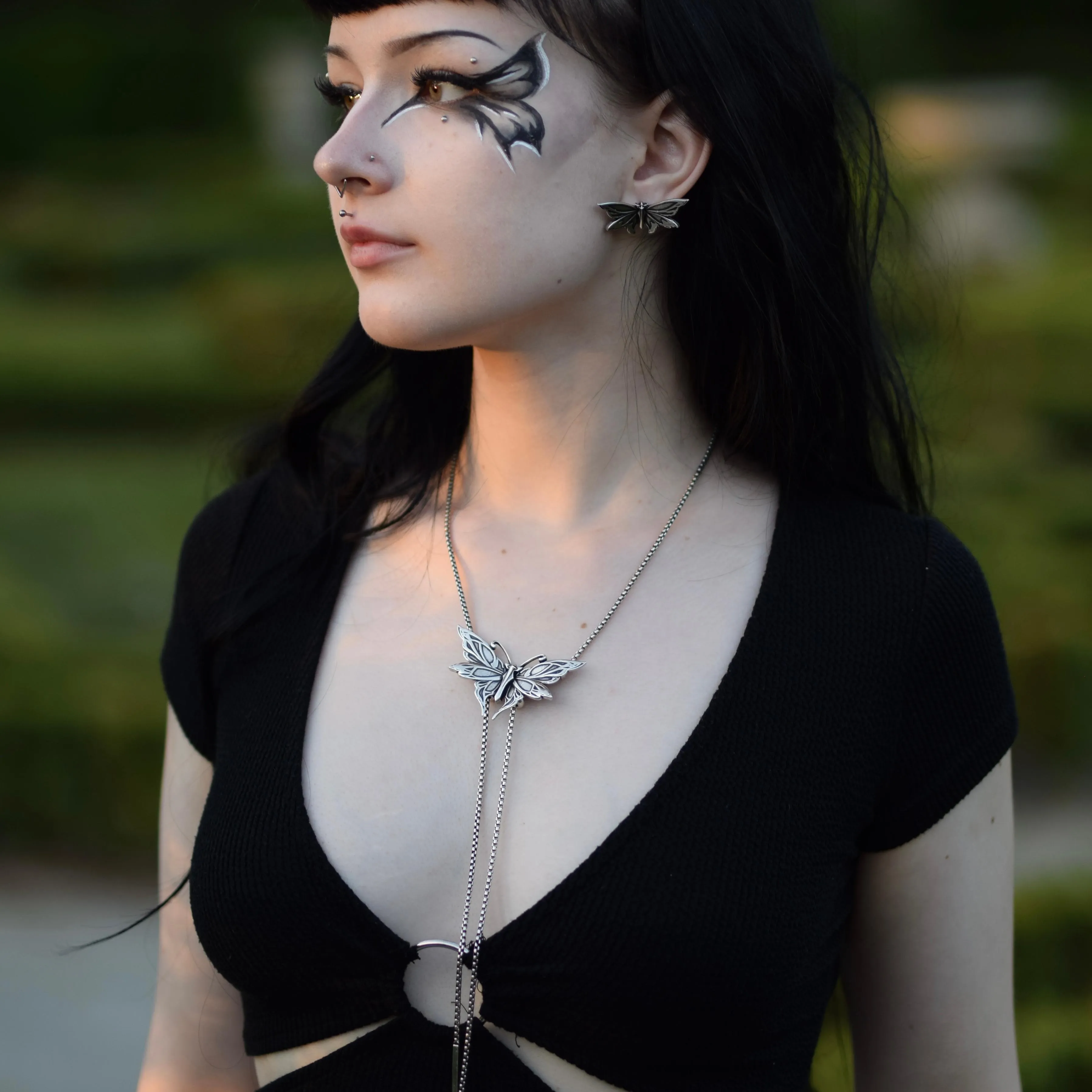 ETERNAL MOTH EAR STUDS - Image 5