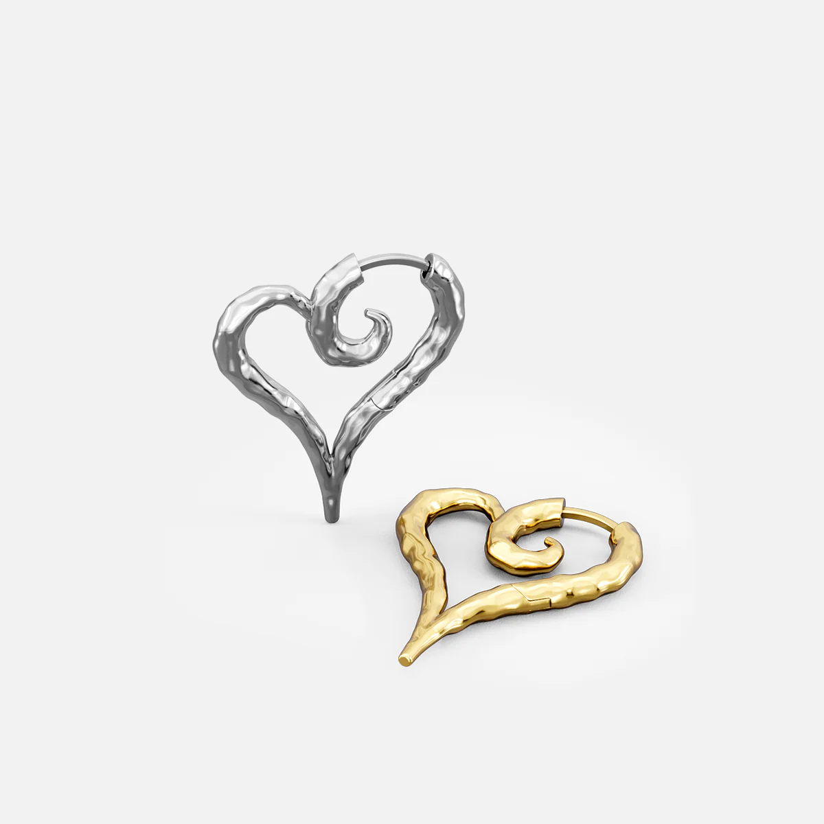 ETHEREAL HEARTFLOW EARRINGS - Image 10