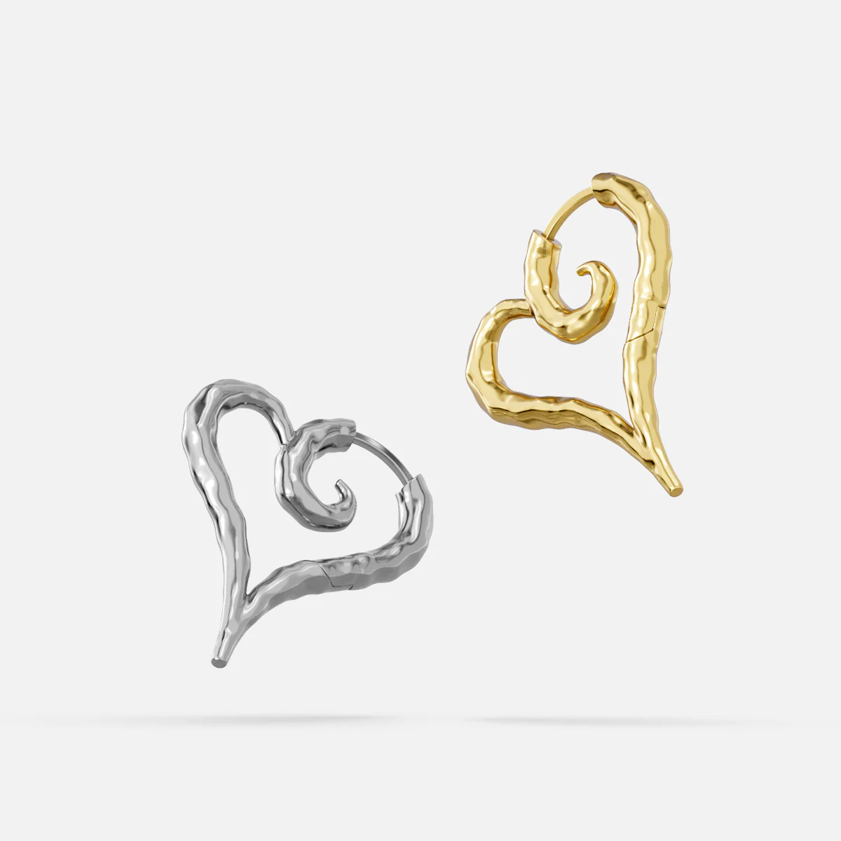 ETHEREAL HEARTFLOW EARRINGS - Image 9