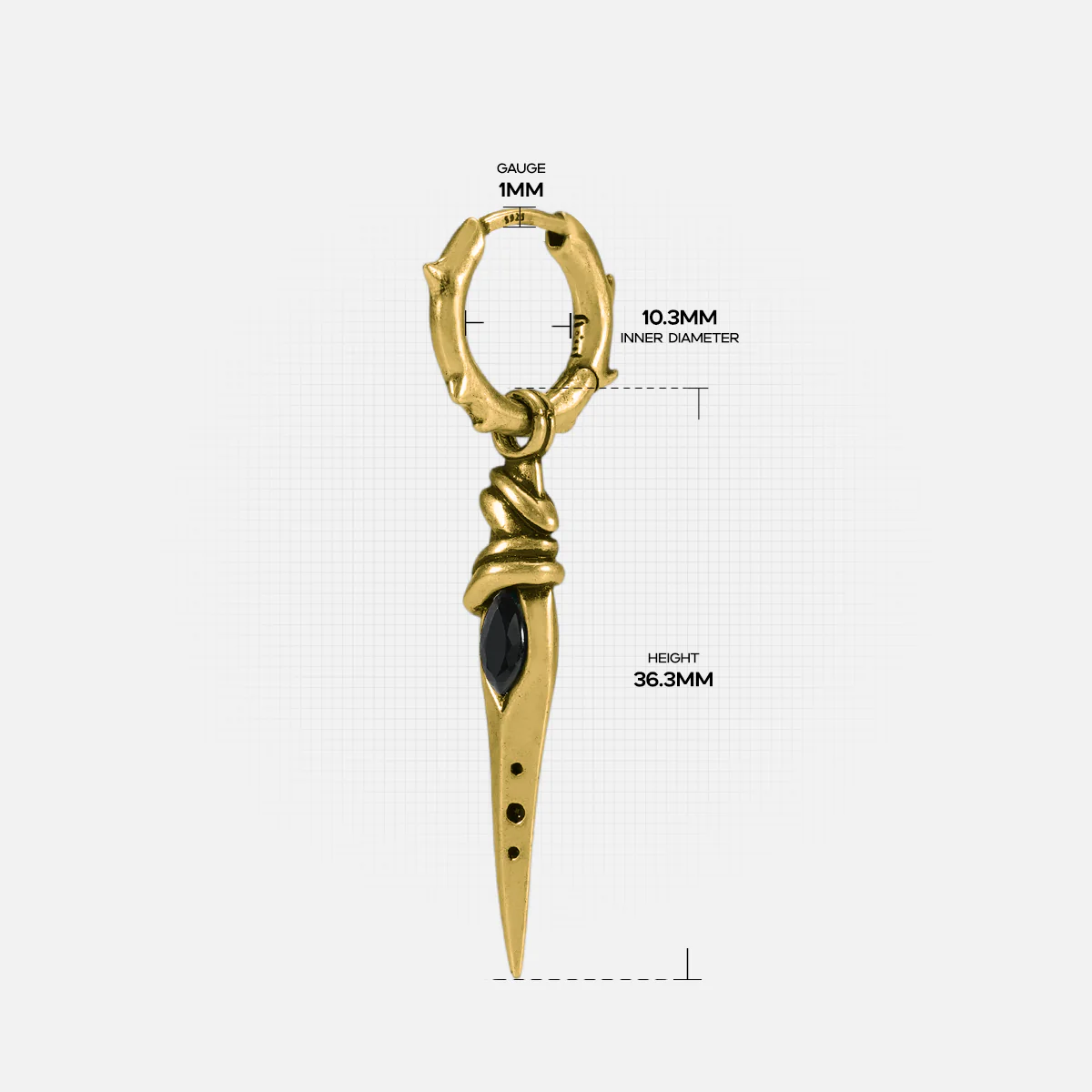 EYE DAGGER EARRINGS - Image 16