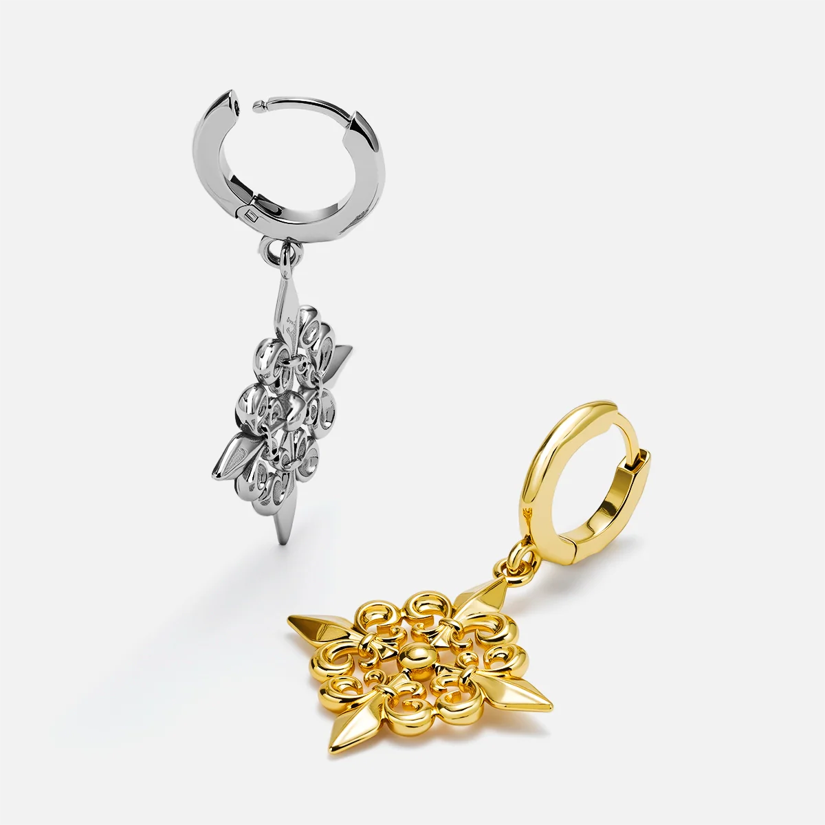 FLEUR-DE-LIS ELEGANCE EARRINGS - Image 13