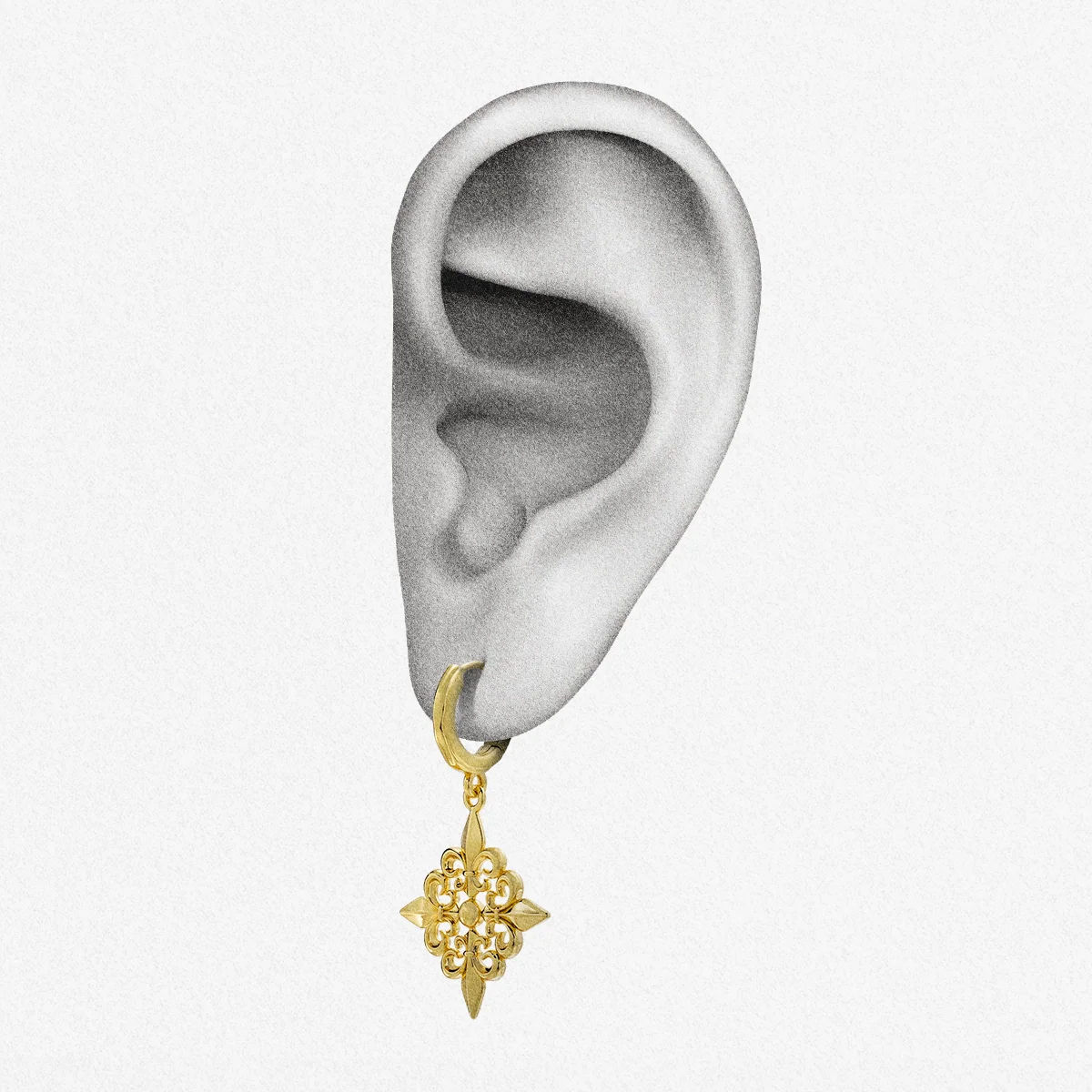 FLEUR-DE-LIS ELEGANCE EARRINGS - Image 21