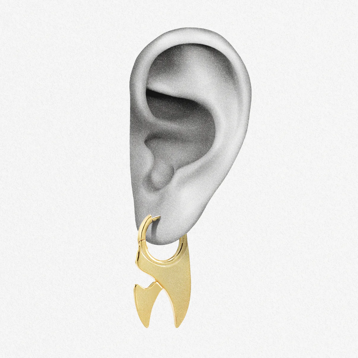 FLUID BLADE EARRINGS - Image 4