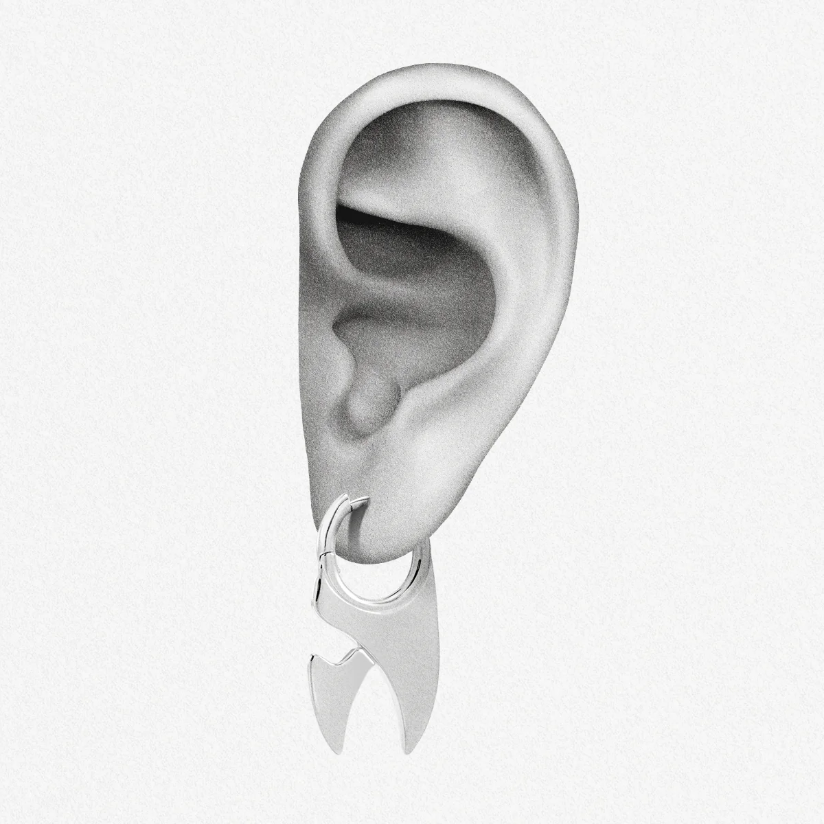 FLUID BLADE EARRINGS - Image 5