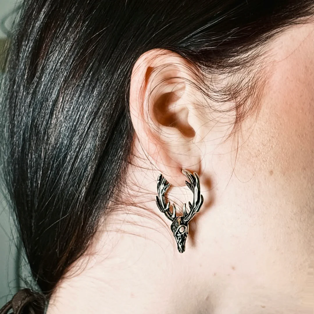 FOREST STAG EARRINGS - Image 4