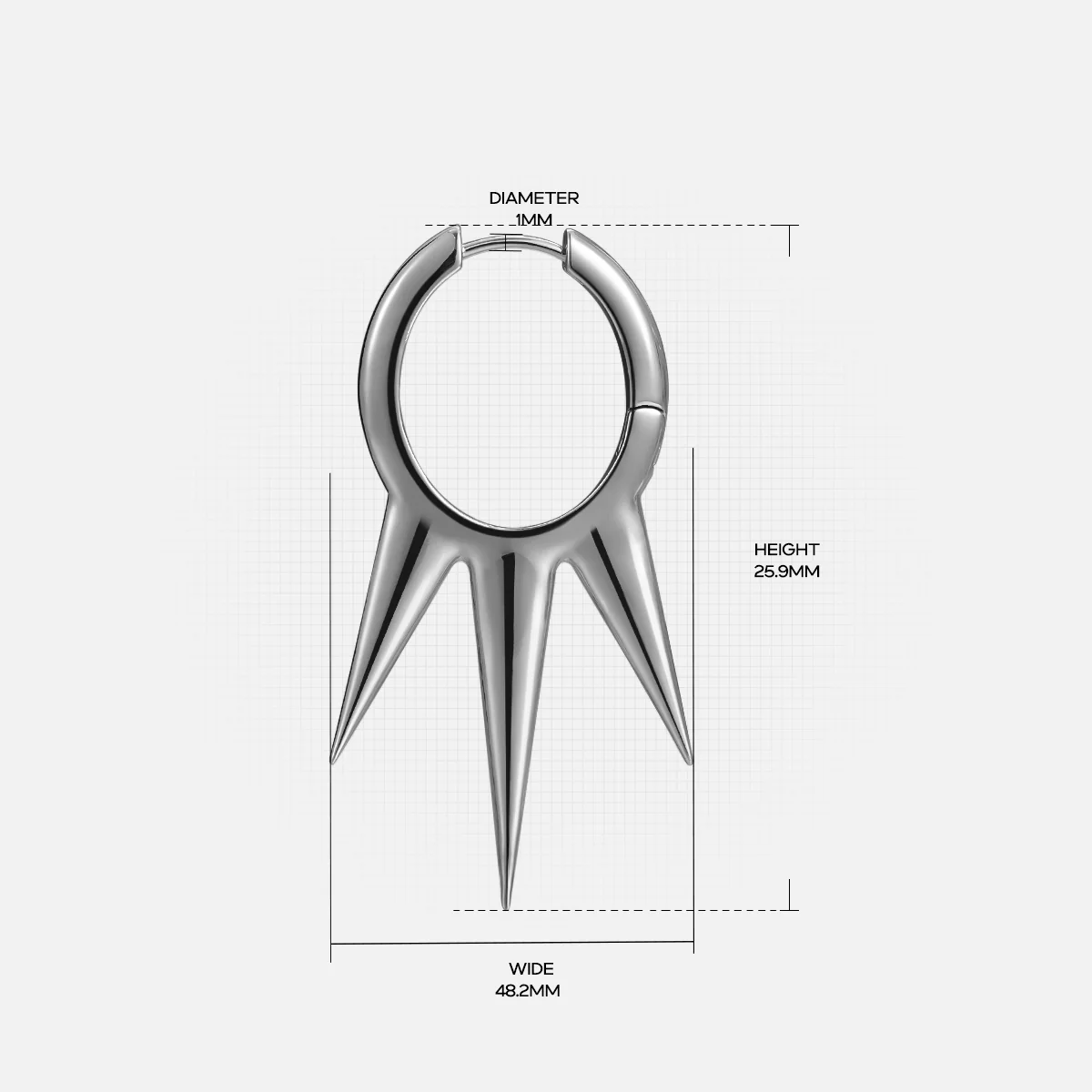 FUTURIST THORN EARRINGS - Image 9