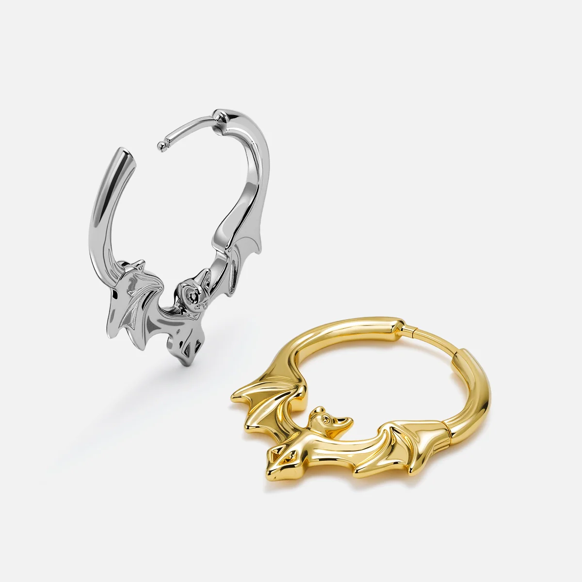 GOTHIC BAT EARRINGS - Image 9