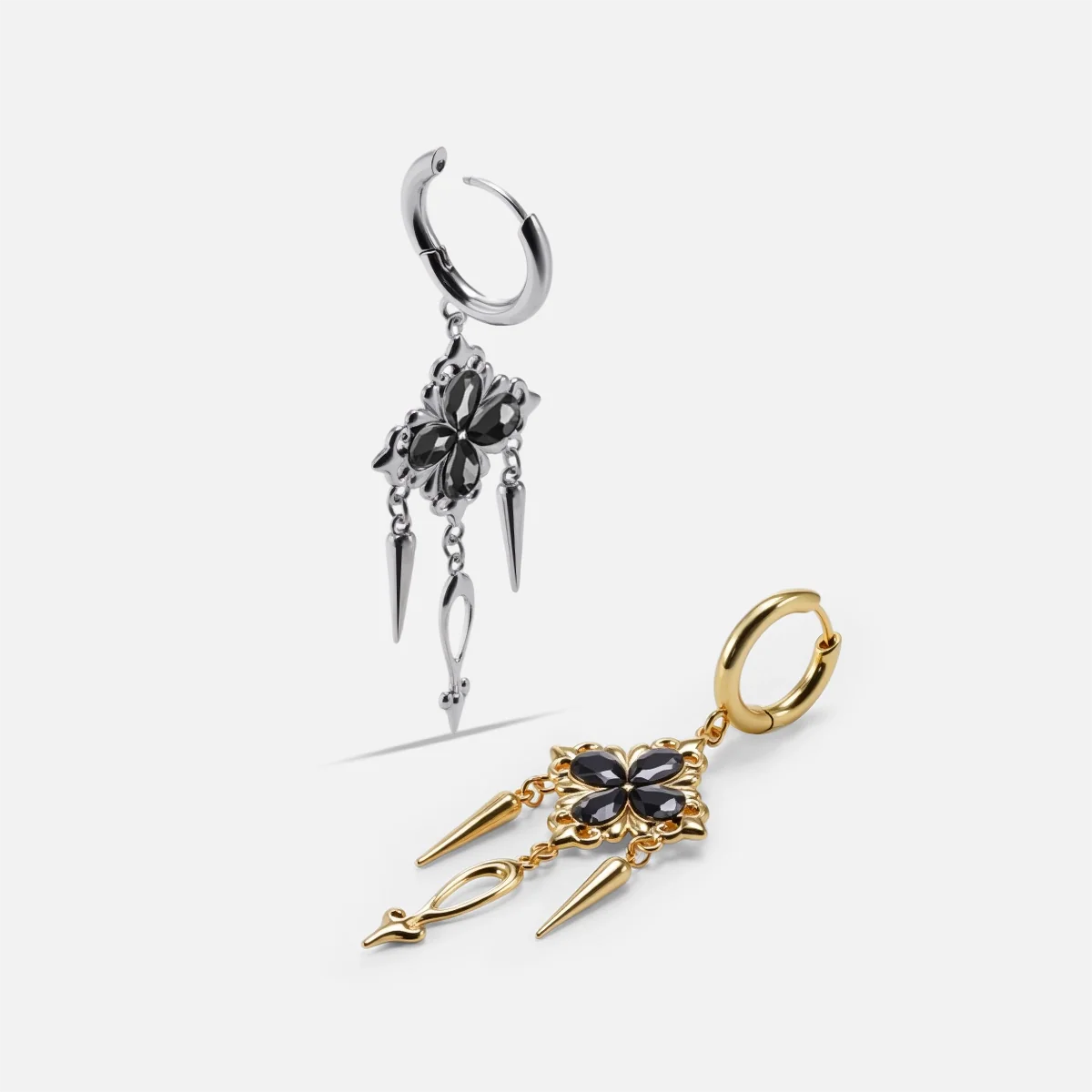 GOTHIC BLOOM EARRINGS - Image 9
