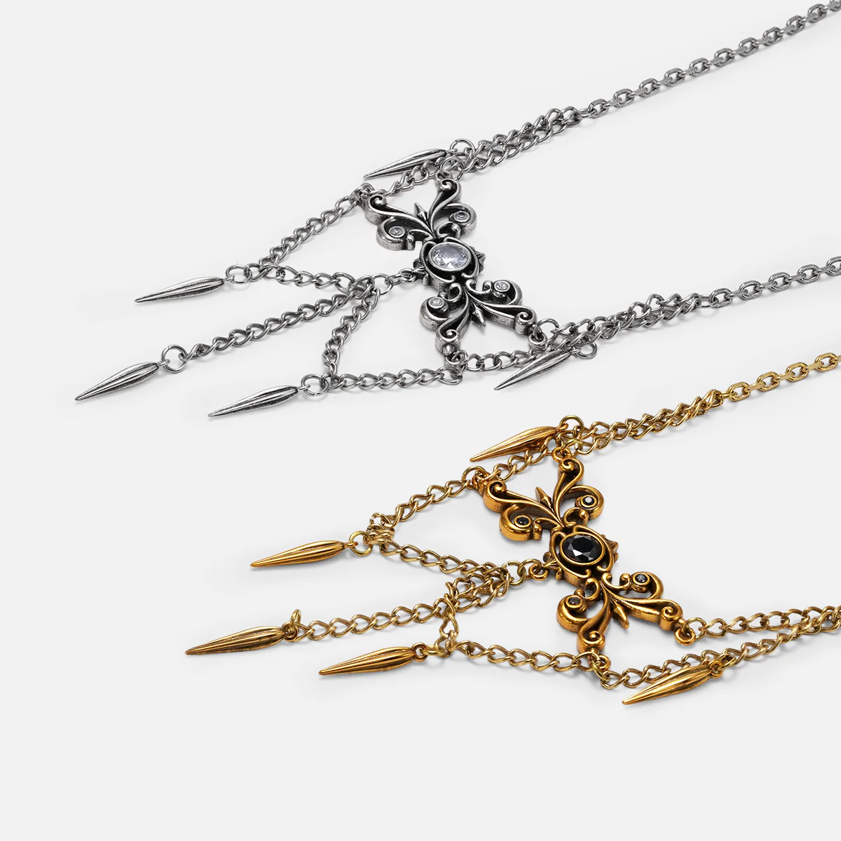 GOTHIC CASCADE NECKLACE - Image 6