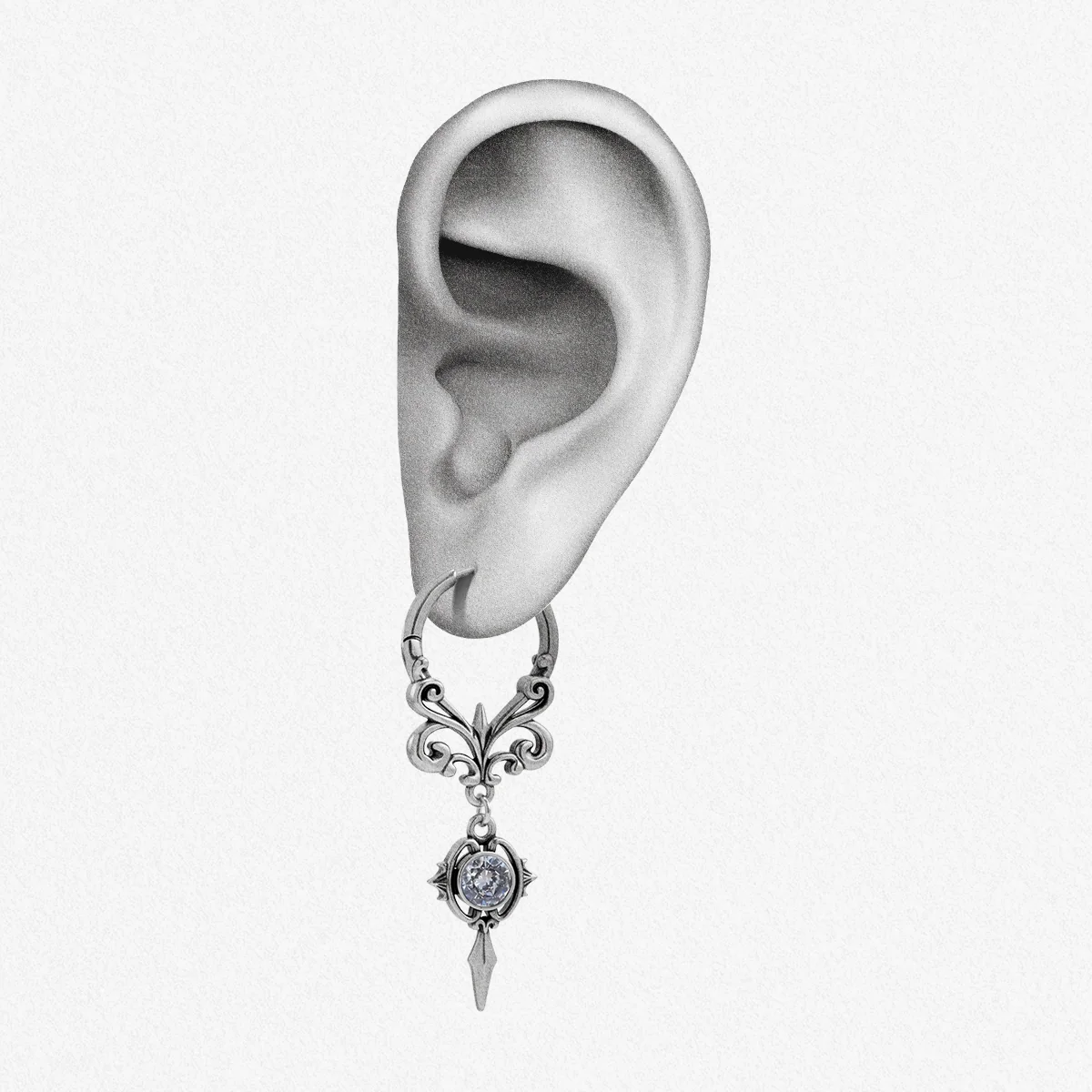 GOTHIC CREST EARRINGS - Image 12