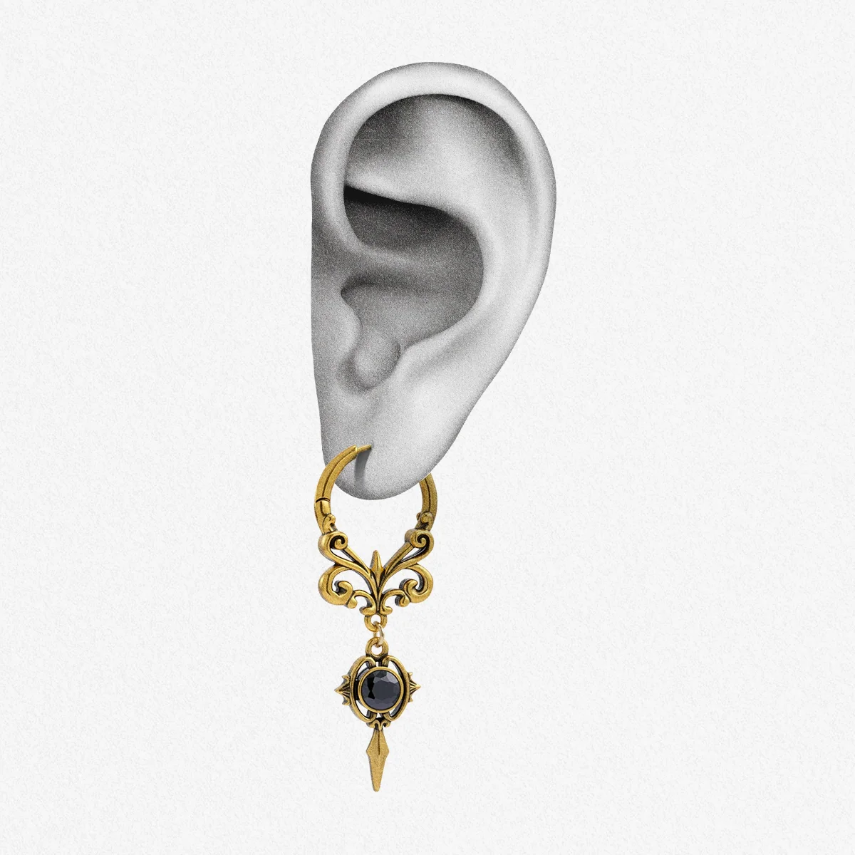 GOTHIC CREST EARRINGS - Image 13