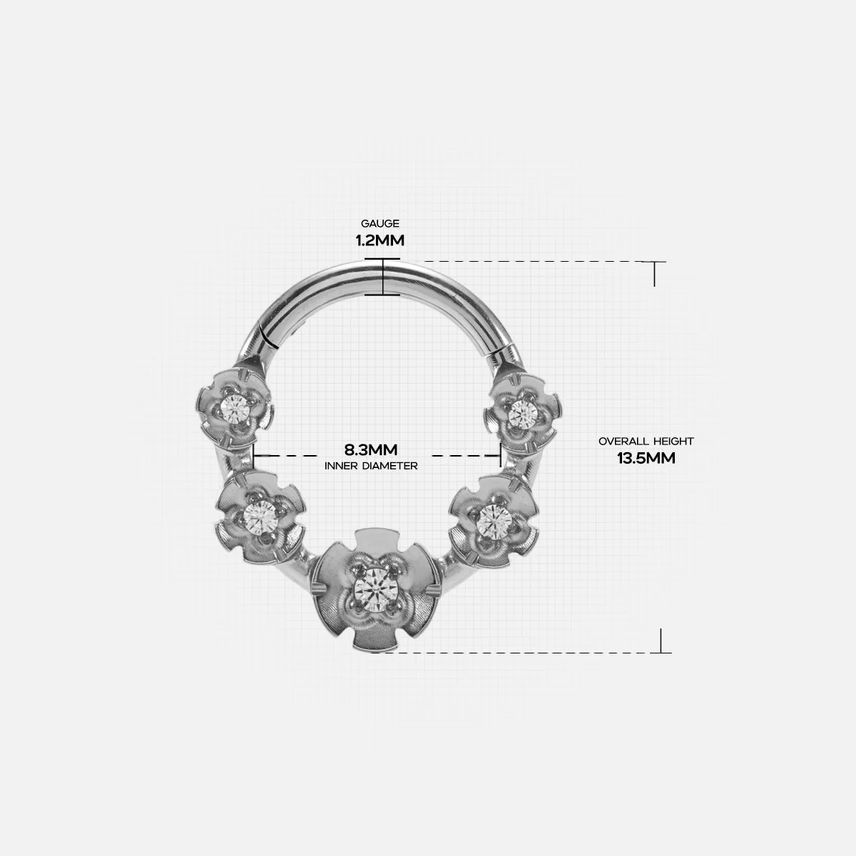 GOTHIC ROSETTE CLICKER - Image 9