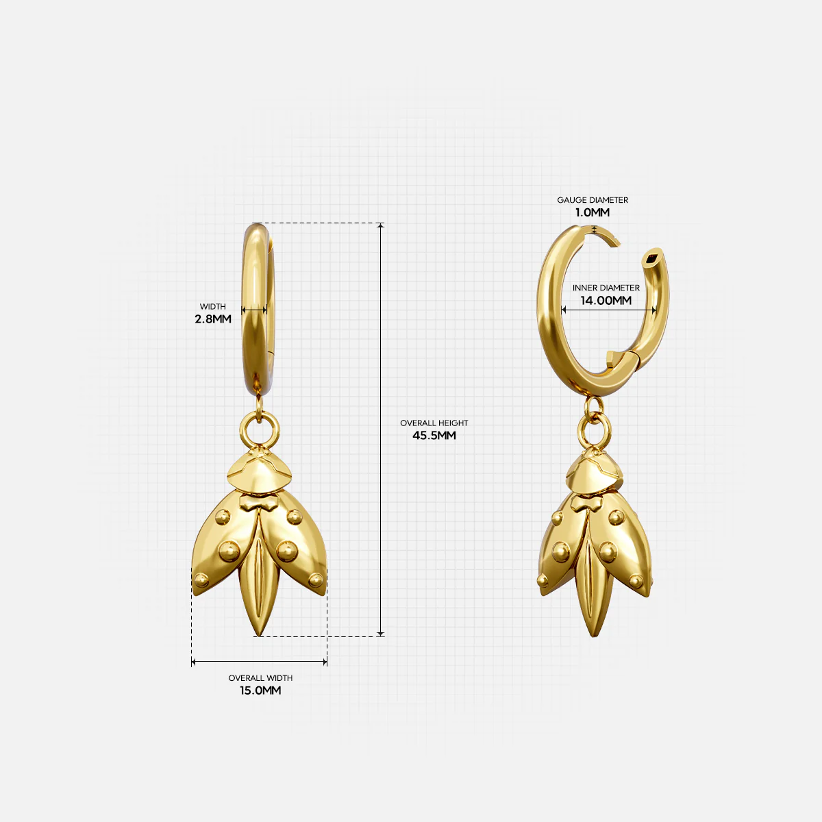 INSECT SENTINEL EARRINGS - Image 10