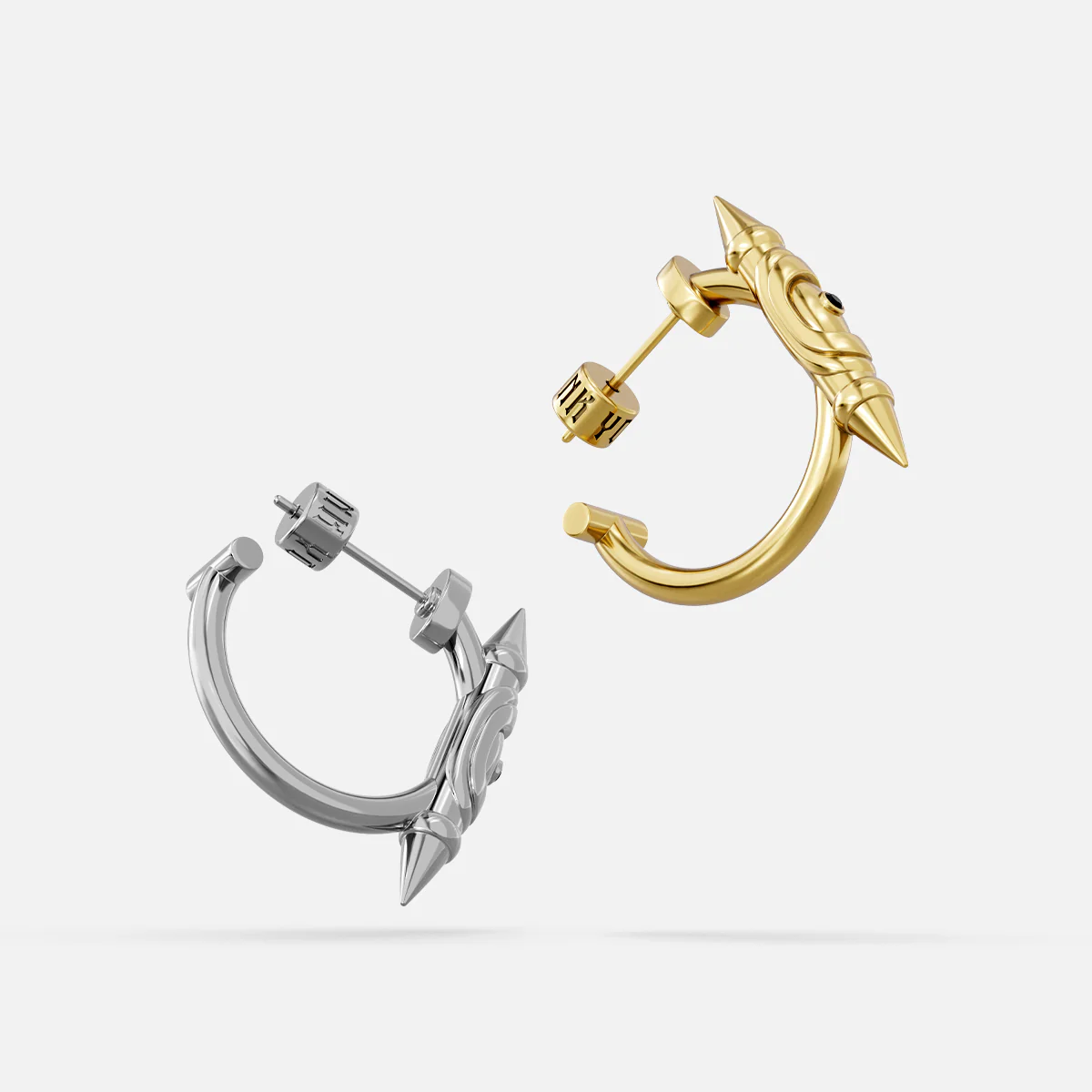 LAMINAR AXIS SPIKE EARRINGS - Image 7