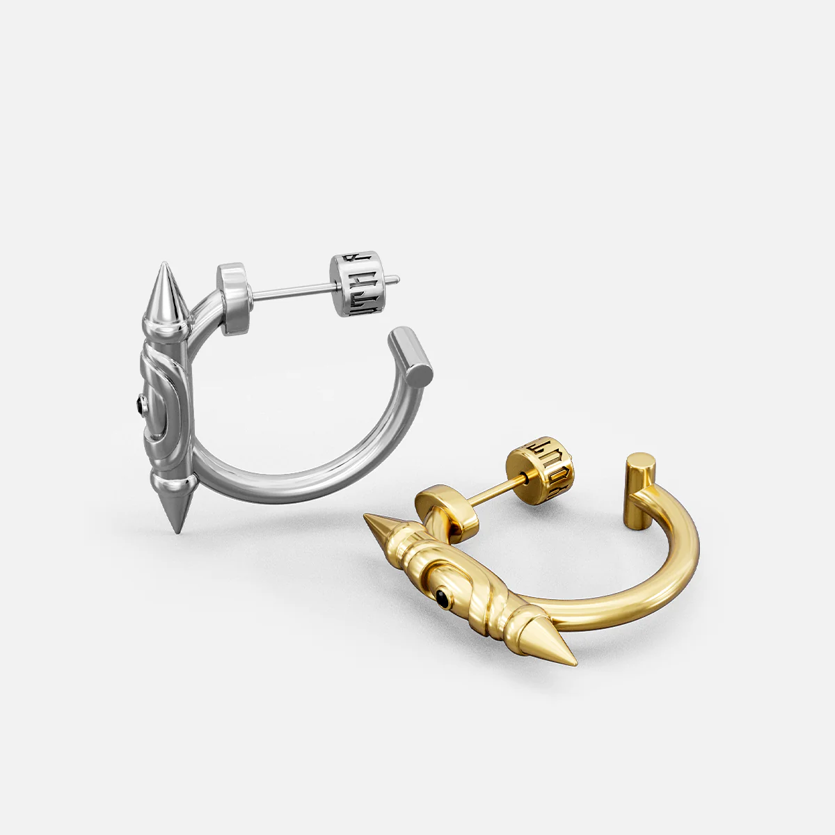 LAMINAR AXIS SPIKE EARRINGS - Image 8