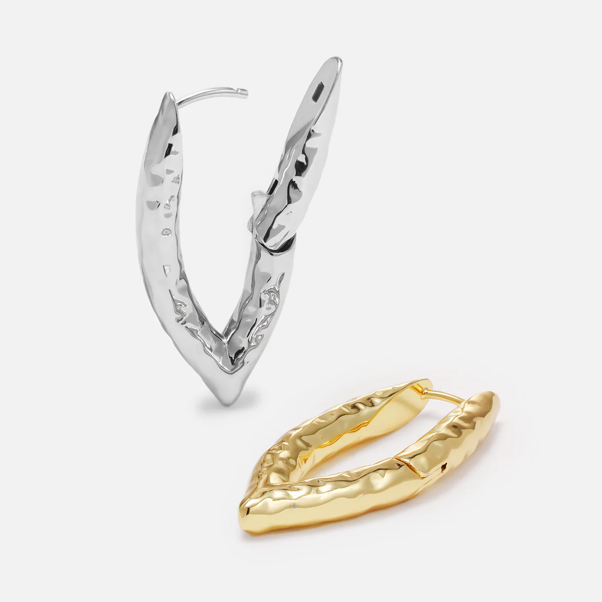LIQUID METAL EARRINGS - Image 5