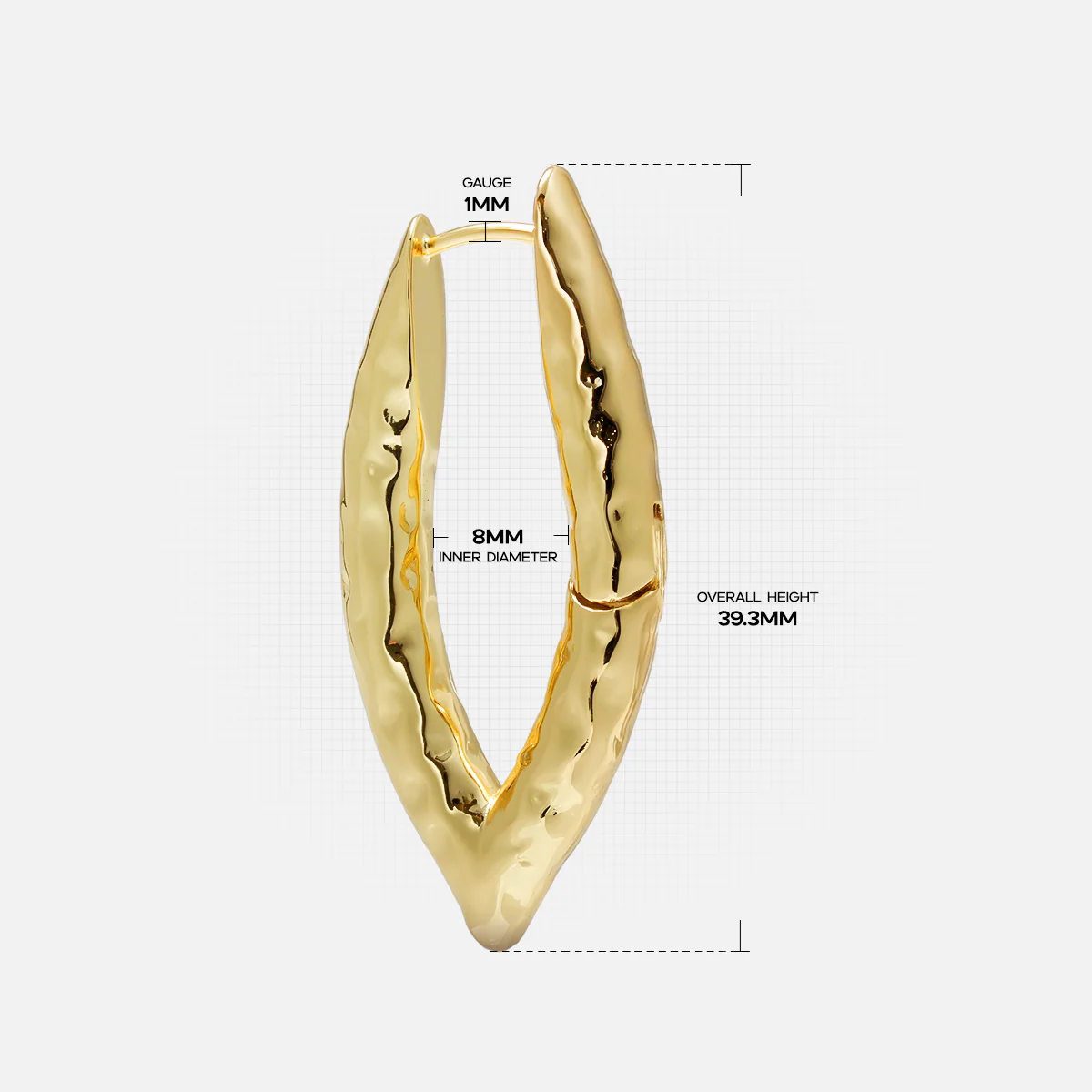 LIQUID METAL EARRINGS - Image 7