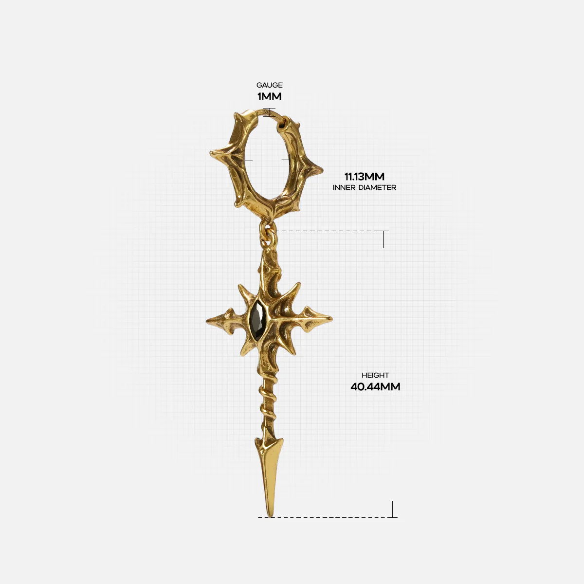 LONGINUS BLOOD RELIC EARRINGS - Image 14