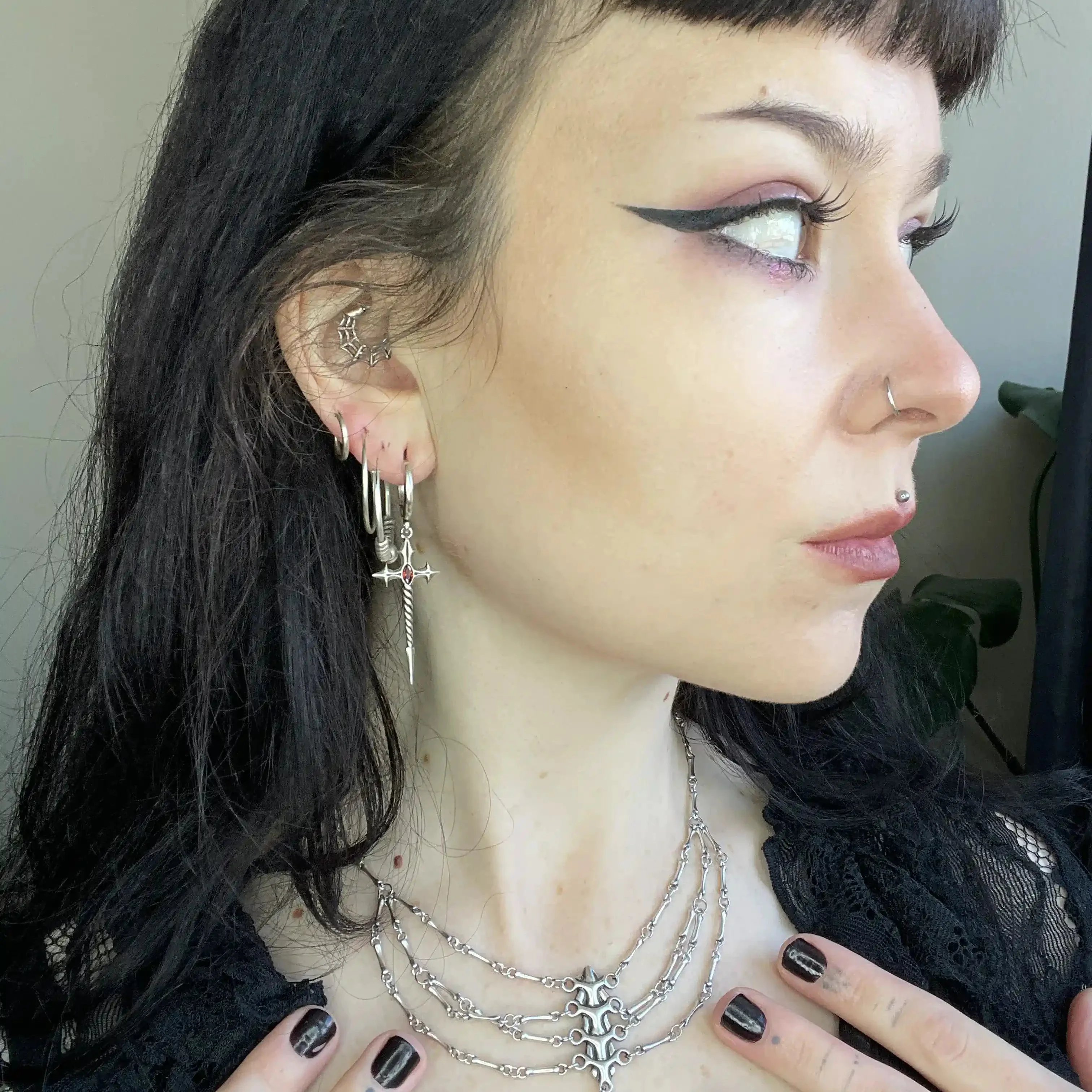 LONGINUS GODPIERCER EARRINGS - Image 4