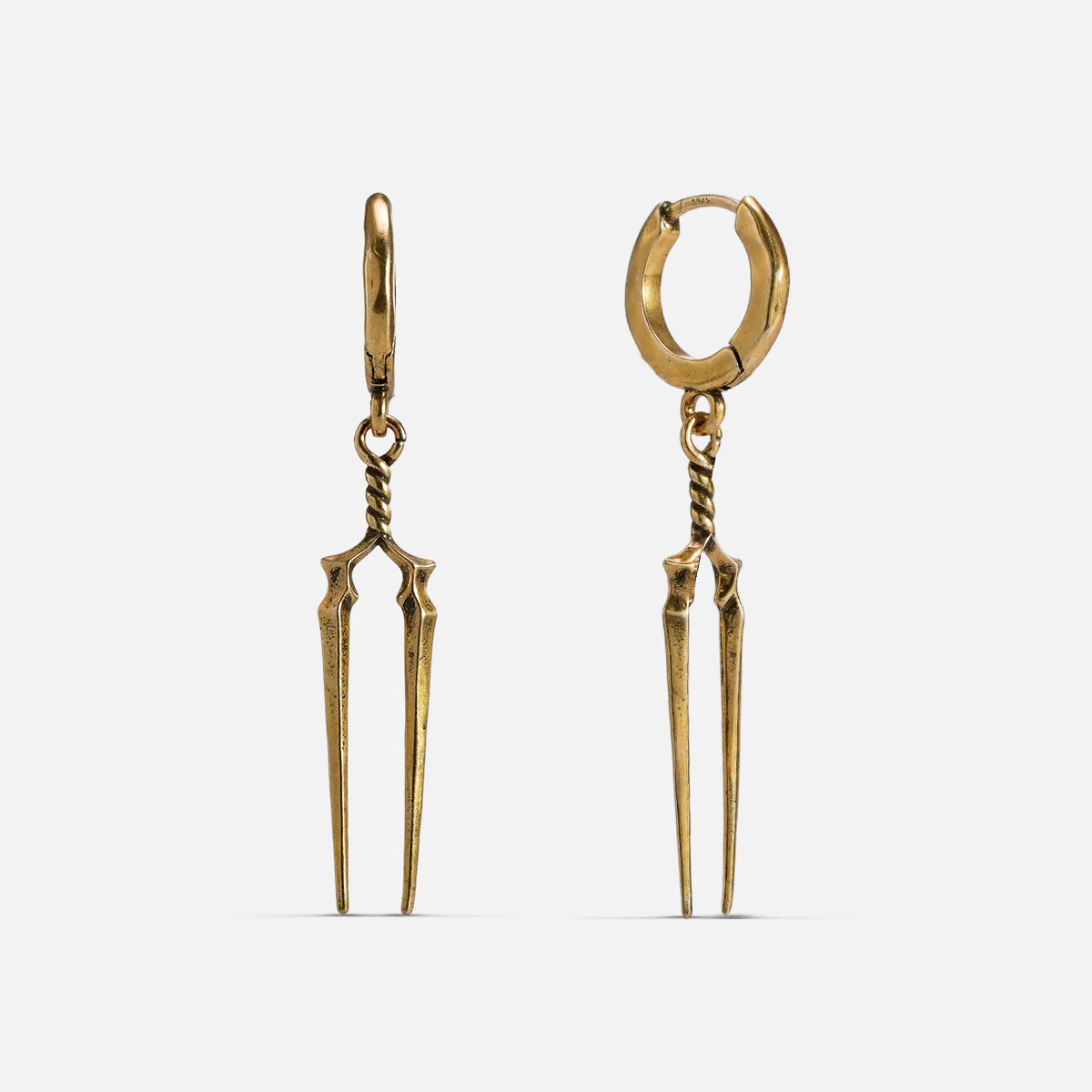 LONGINUS TWIN SPEAR EARRINGS - Image 8