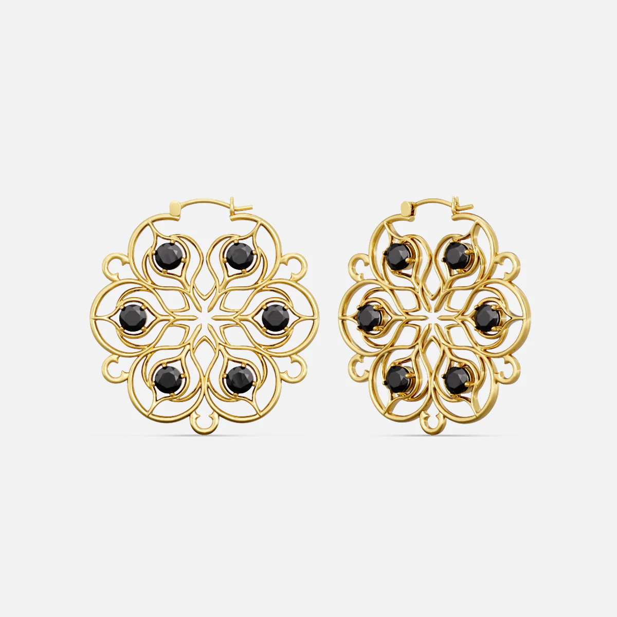 MANDALA BLOOM EARRINGS - Image 4